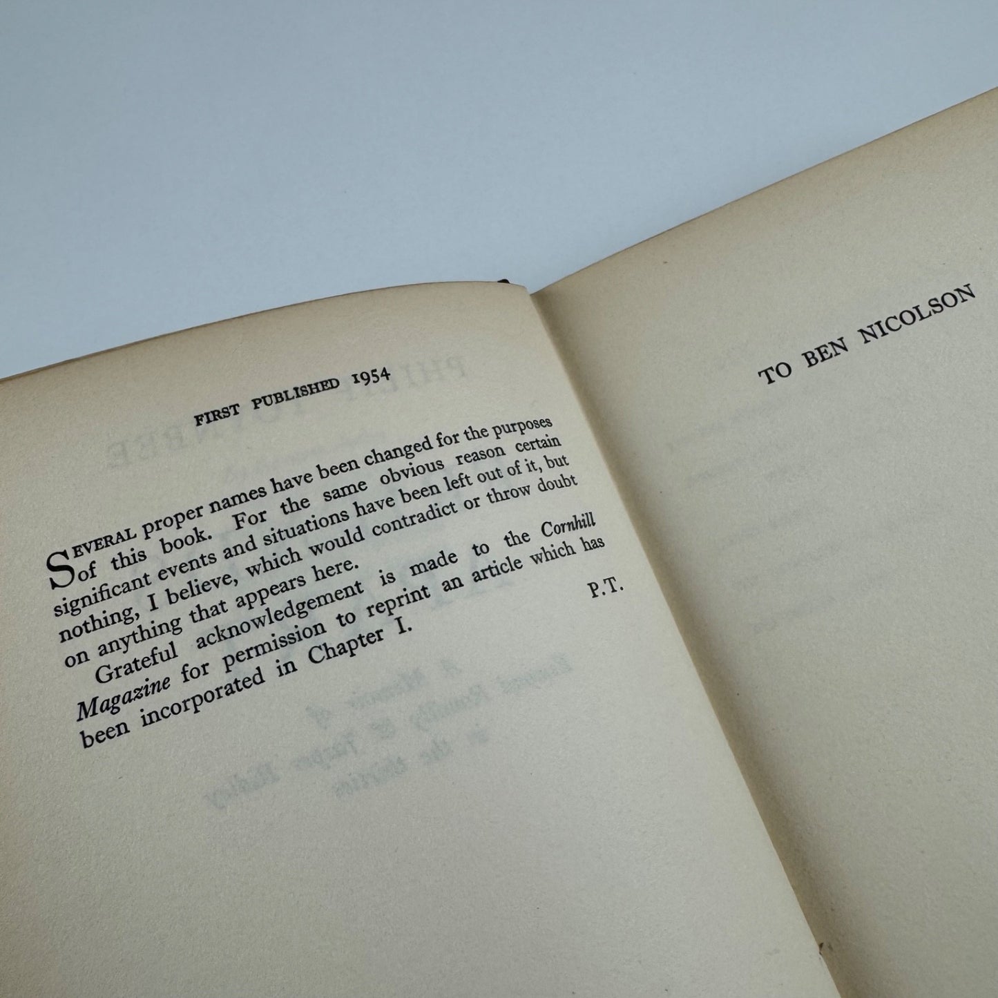 Friends Apart. A memoir of the thirties by Philip Toynbee. Macgibbon & Kee, 1954