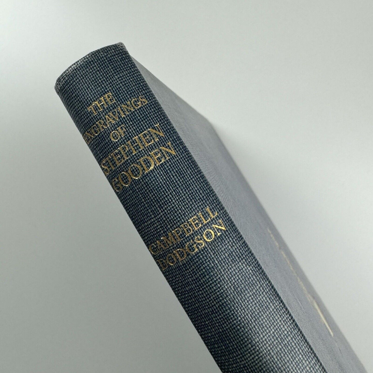 An Iconography of the Engravings of Stephen Gooden. Preface and introduction by Campbell Dodgson | Elkin Mathews, 1944