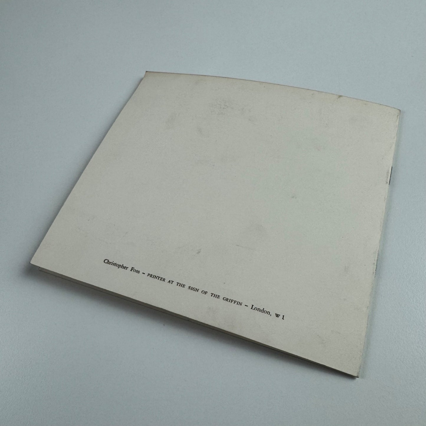 Georges Braque paintings & drawings 1909-1953 | ICA Gallery, 1954 printed by Christopher Foss