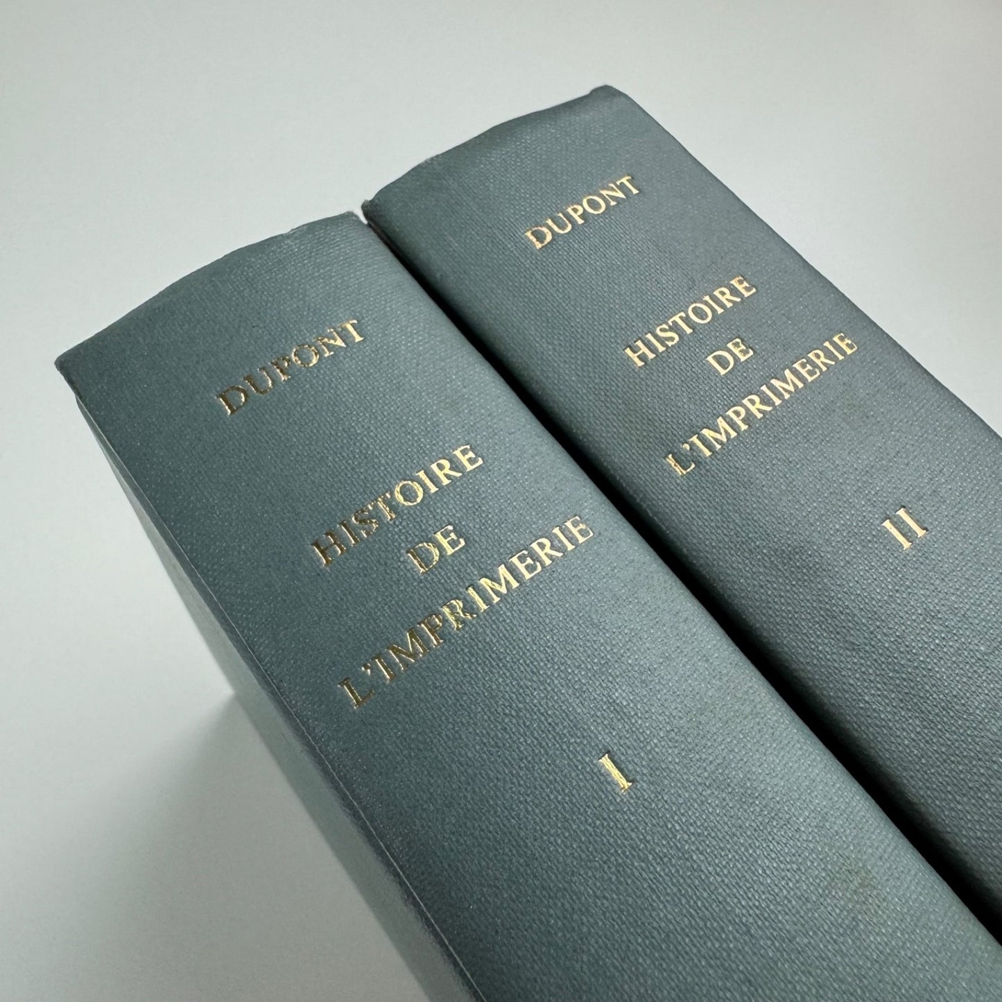 Histoire de l'Imprimerie by Paul Dupont | Gregg International reprint 1971 2 vol