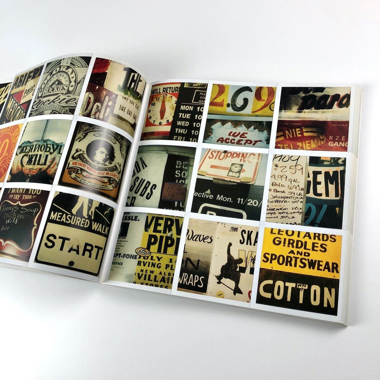 Edward Fella: Letters on America. Photographs and lettering | Laurence King, 2000