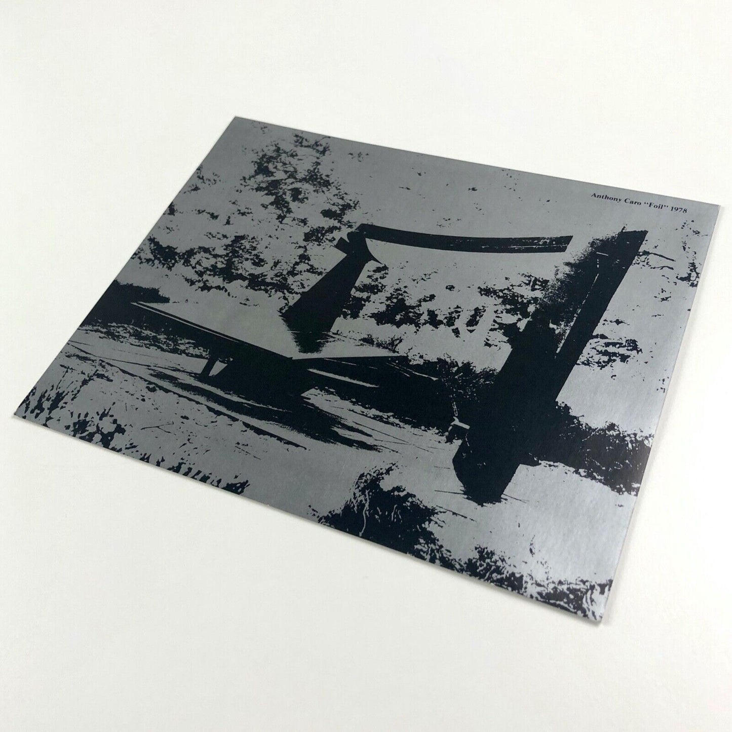 The Scottish Sculpture Trust | Anthony Caro, Eduardo Paolozzi, Hubert Dalwood | Foiled printed card
