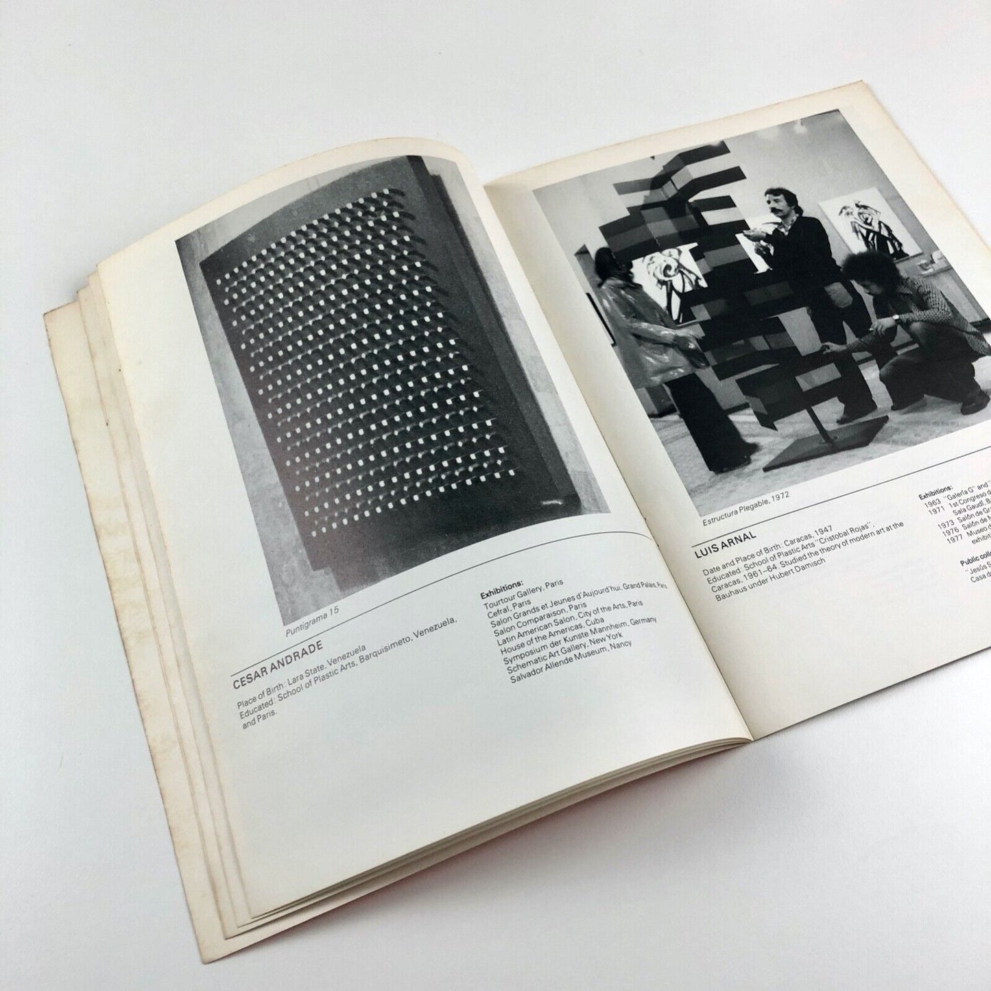 An Exhibition of Venezuelan Art | The Artists Market Association Gallery, London, 1978 - cover design by Carlos Cruz Diez