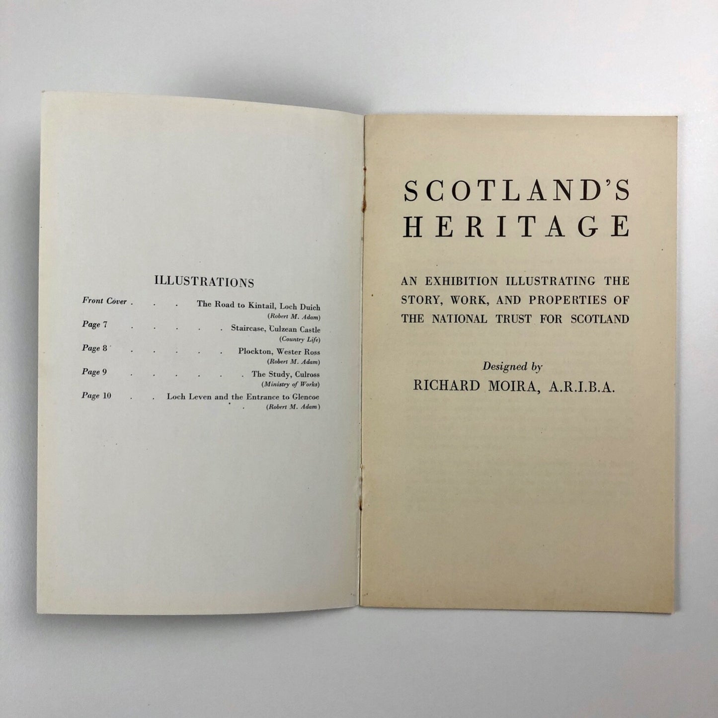 Scotland’s Heritage. The story... and properties of the National Trust Art Council