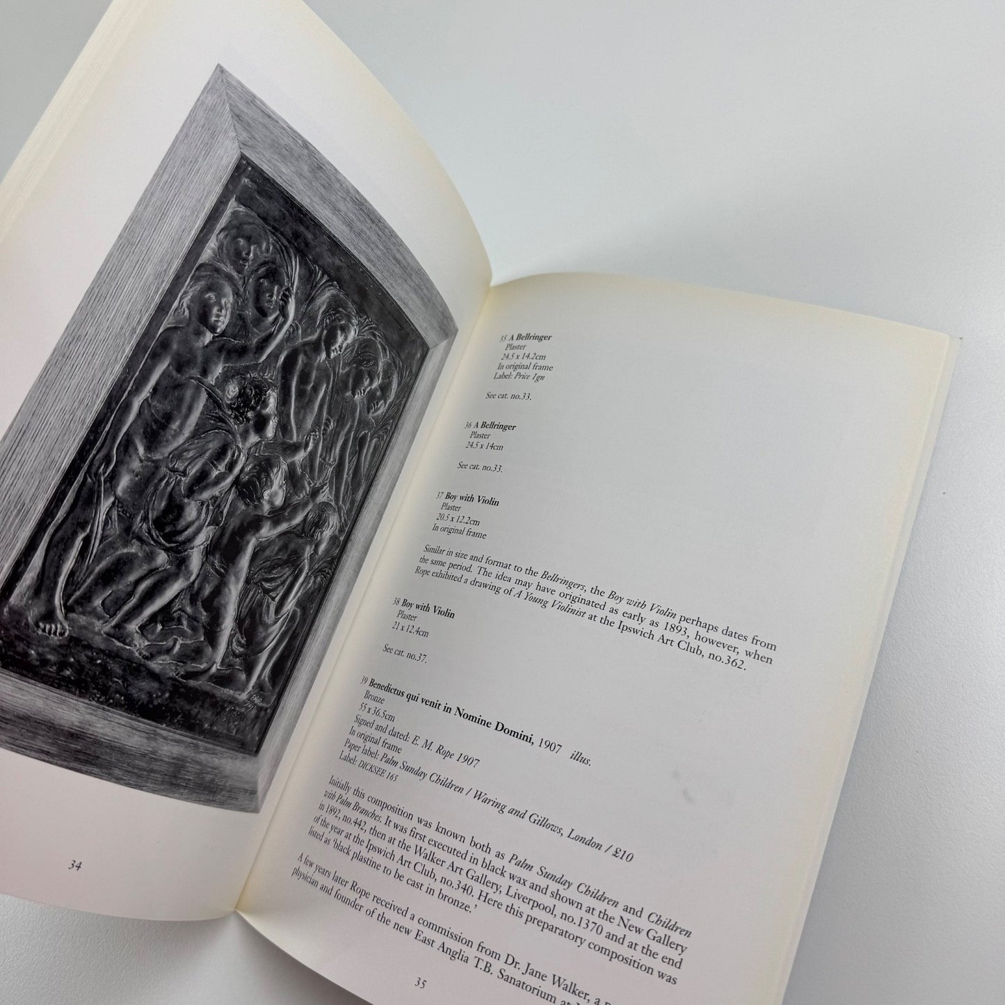 Ellen Mary Rope. The Poet Sculptor | Joanna Barnes Fine Art, 1997