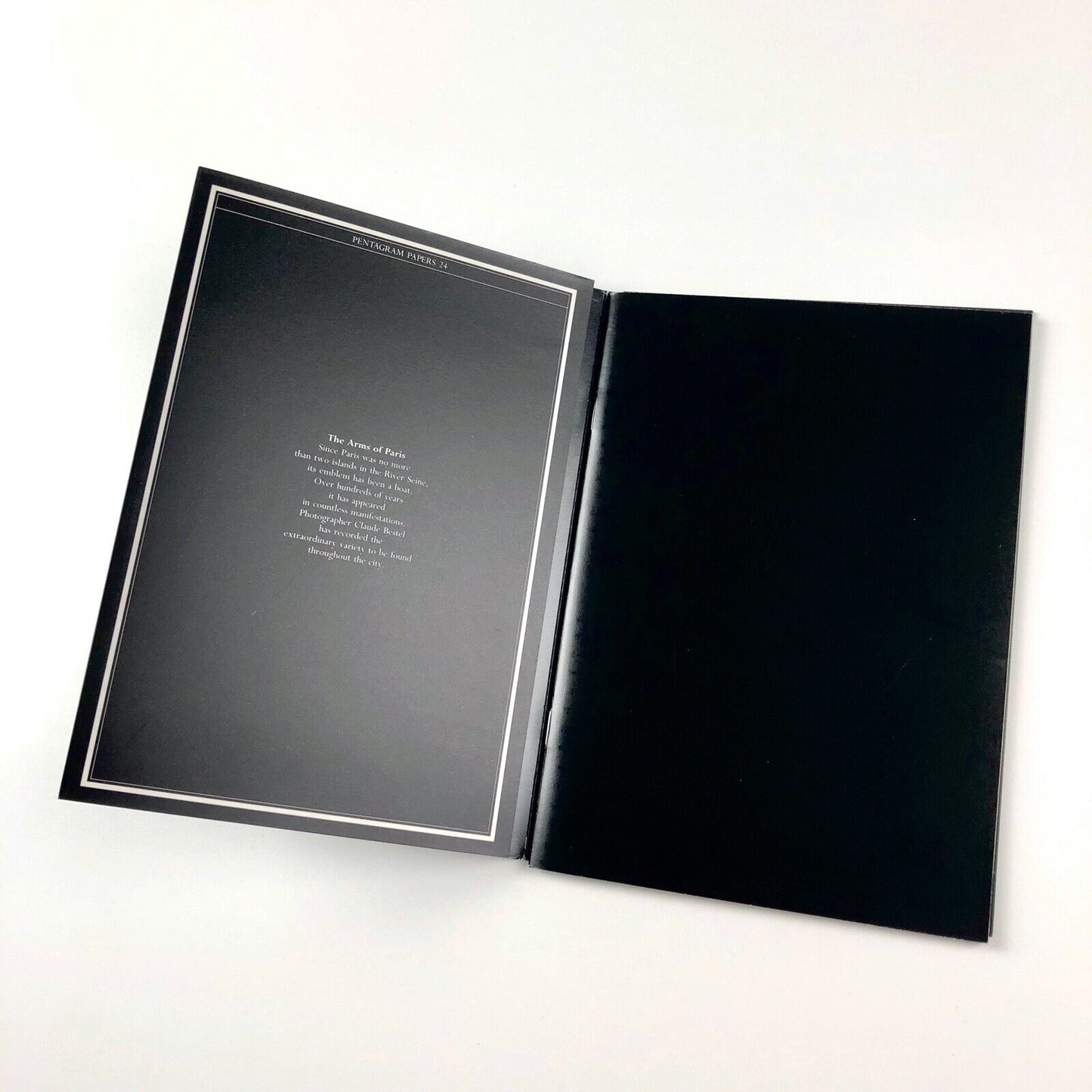 Pentagram Papers 24: The Arms of Paris | 1996