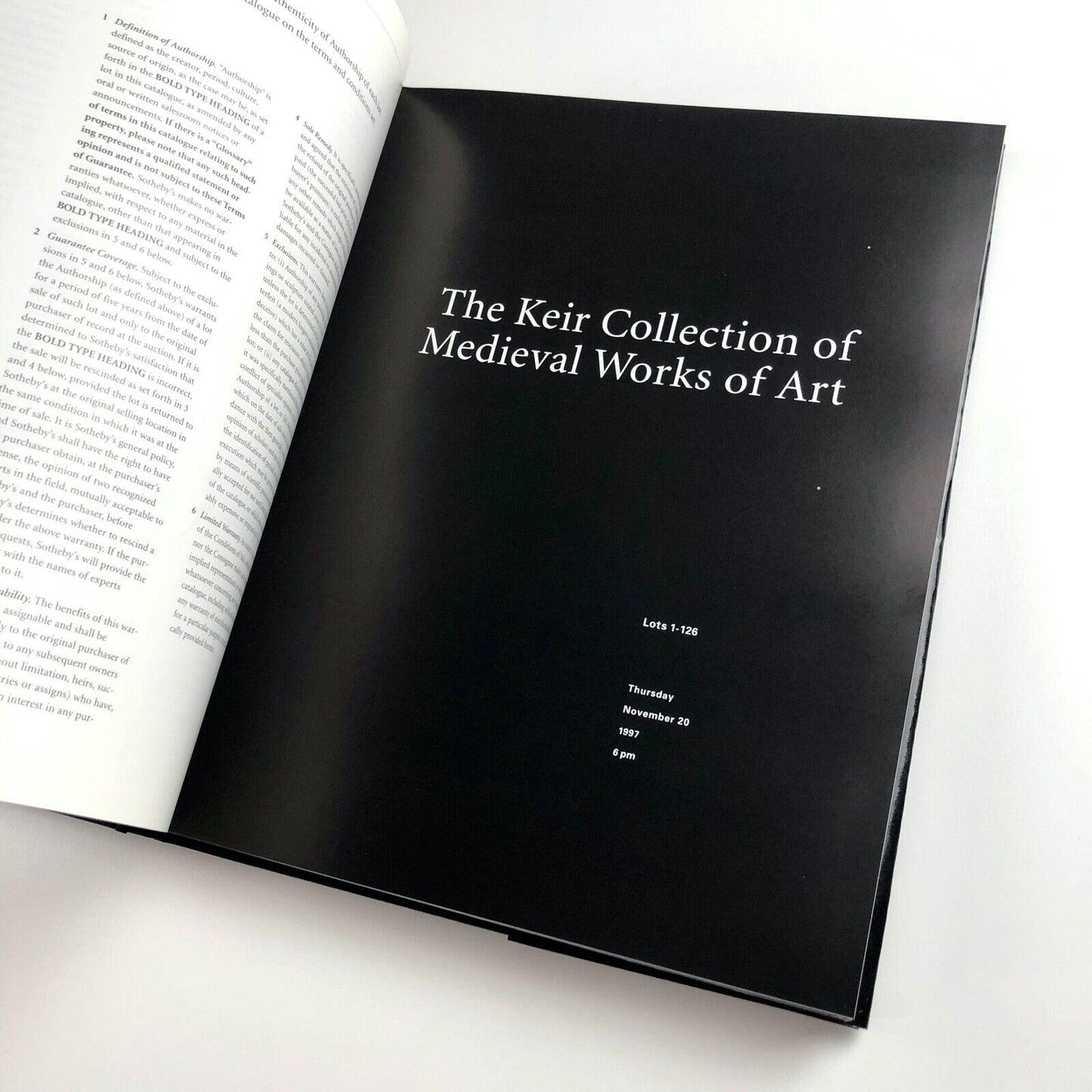 The Keir Collection of Medieval Art | Sotheby's New York sale 20 November 1997 | sale 7056