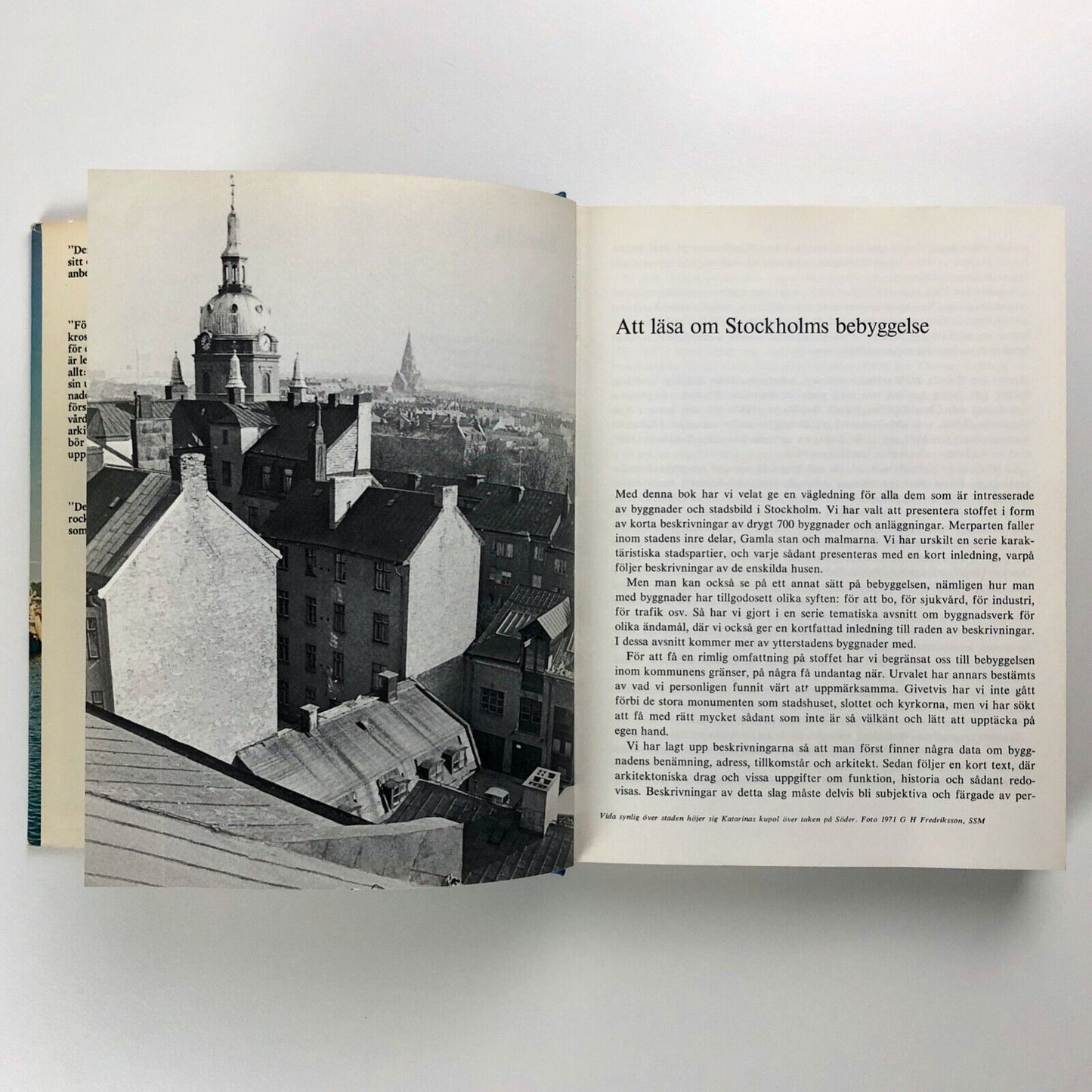Stockholms Byggnader – Henrik O Andersson och Fredric Bedoire | Prisma, 1977