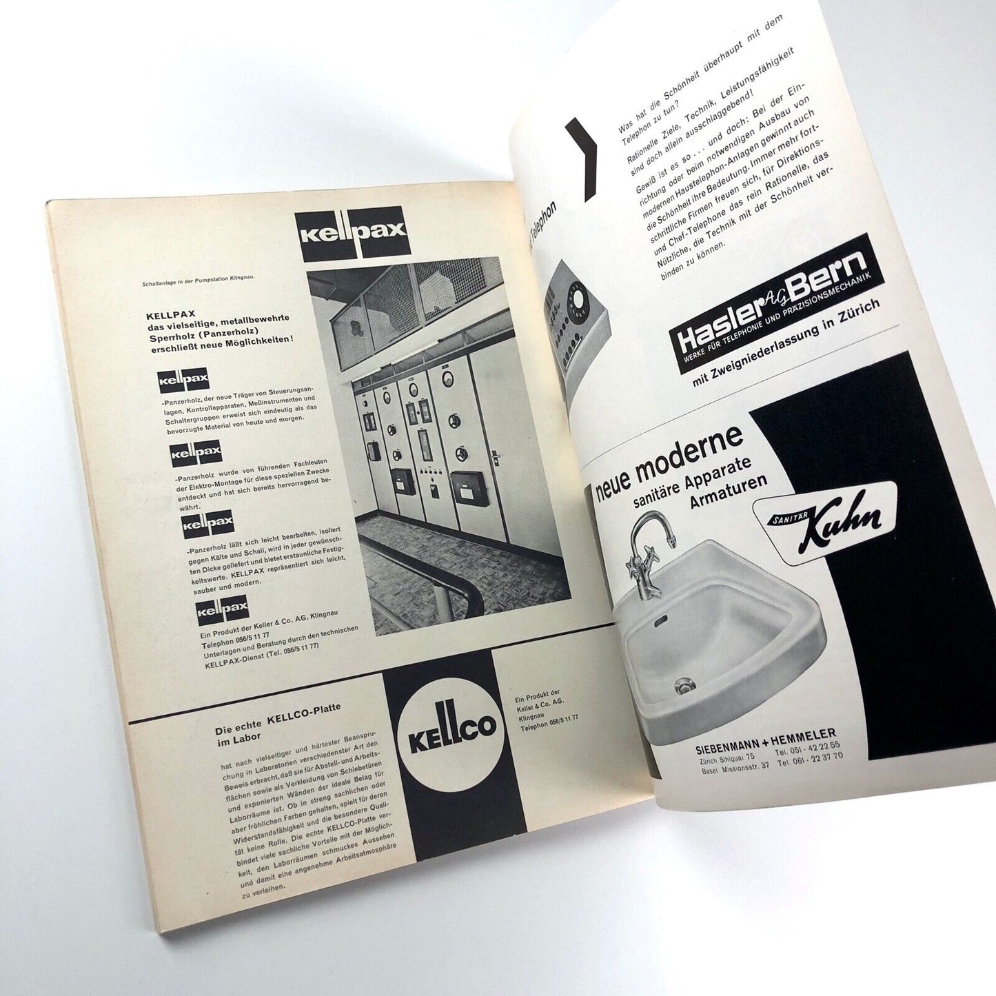 Werk 8. Schweizer Monatsschrift für Architektur, Kunst Künstlerisches Gewerbe 45, August 1958