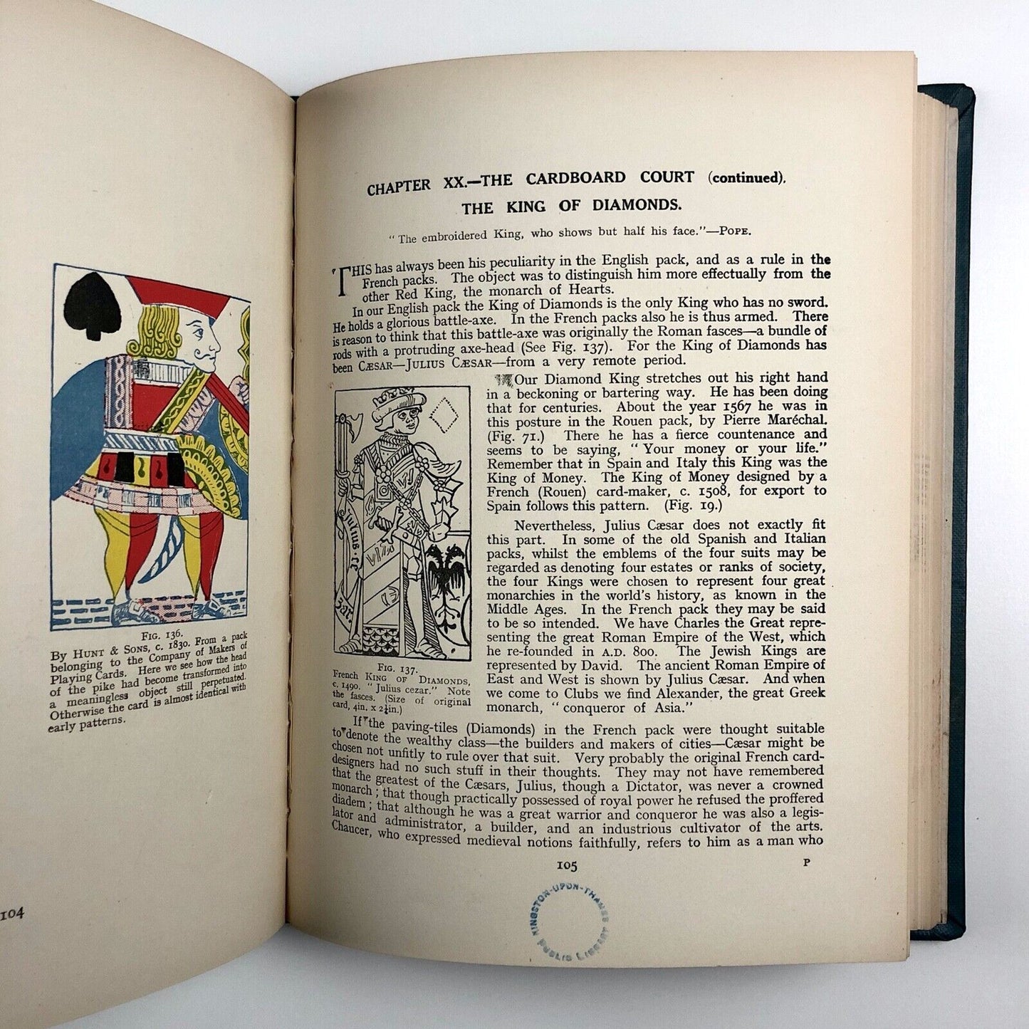 Playing Cards History of the Pack by W. Gurney Benham | Ward, Locke & Co 1931