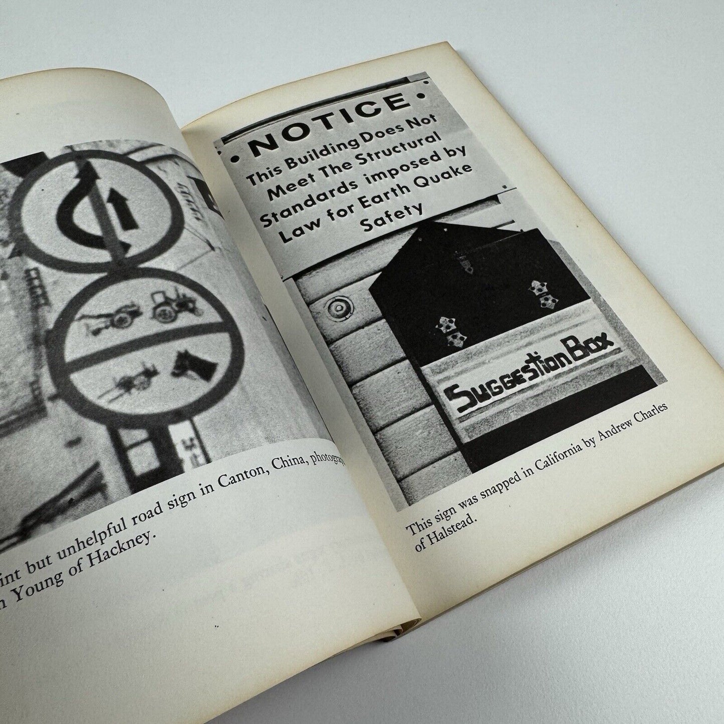 More Signs of The Times. A further selection of comic signs | Elm Tree 1975