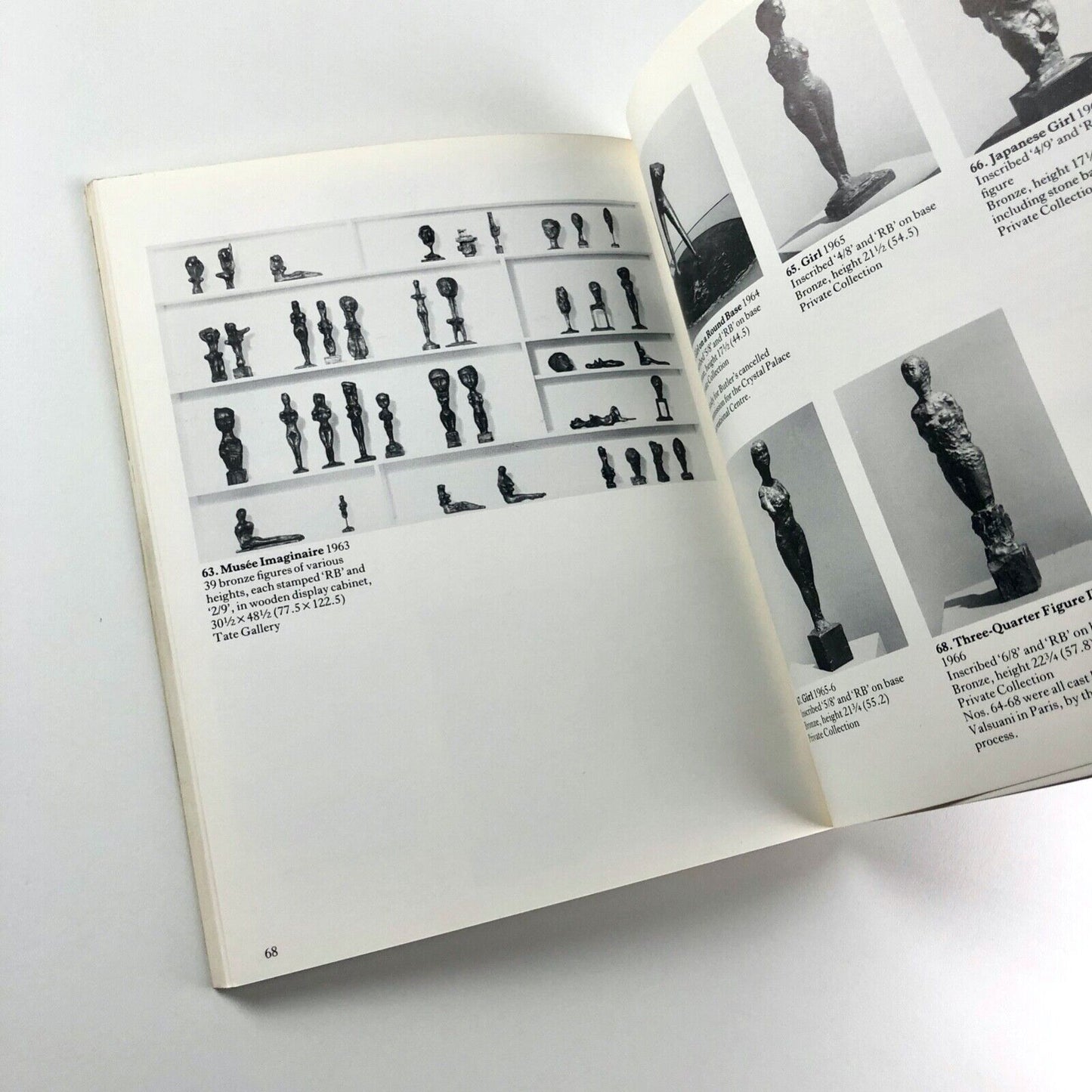 Reg Butler | Tate Gallery exhibition catalogue, 1983