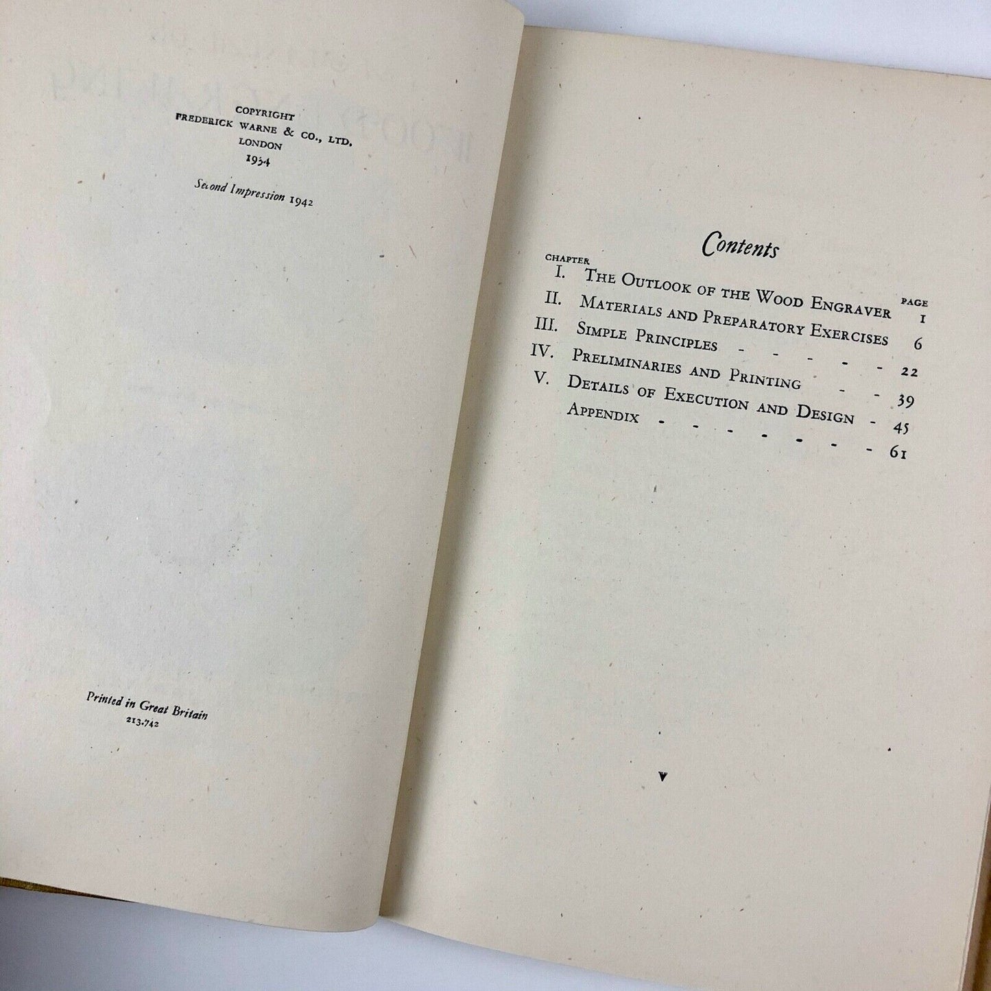 A Manual on Wood Engraving | Written & Illustrated by L. A. Doust | 1942 edition