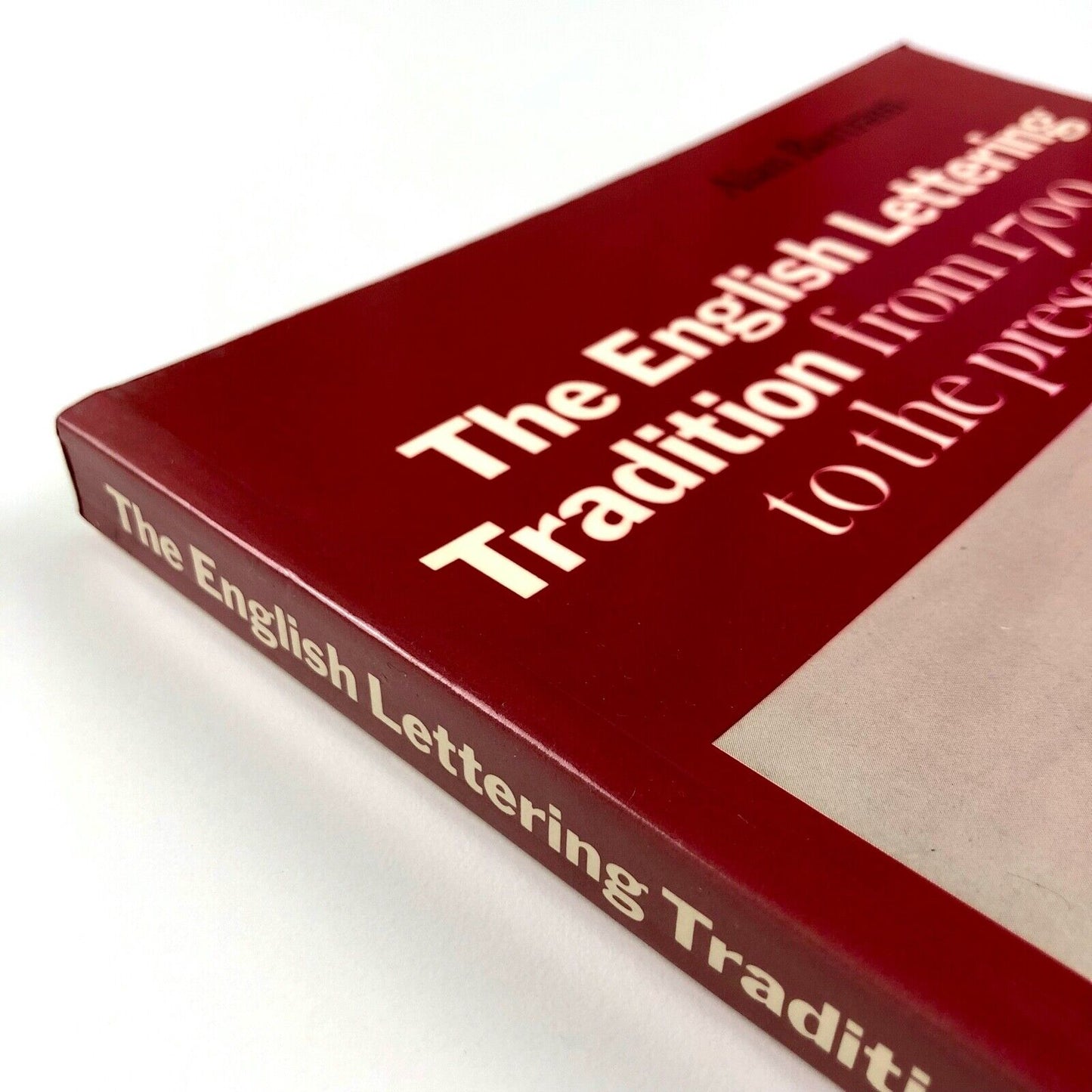 The English Lettering Tradition from 1700 to the Present Day | Alan Bartram, 1989