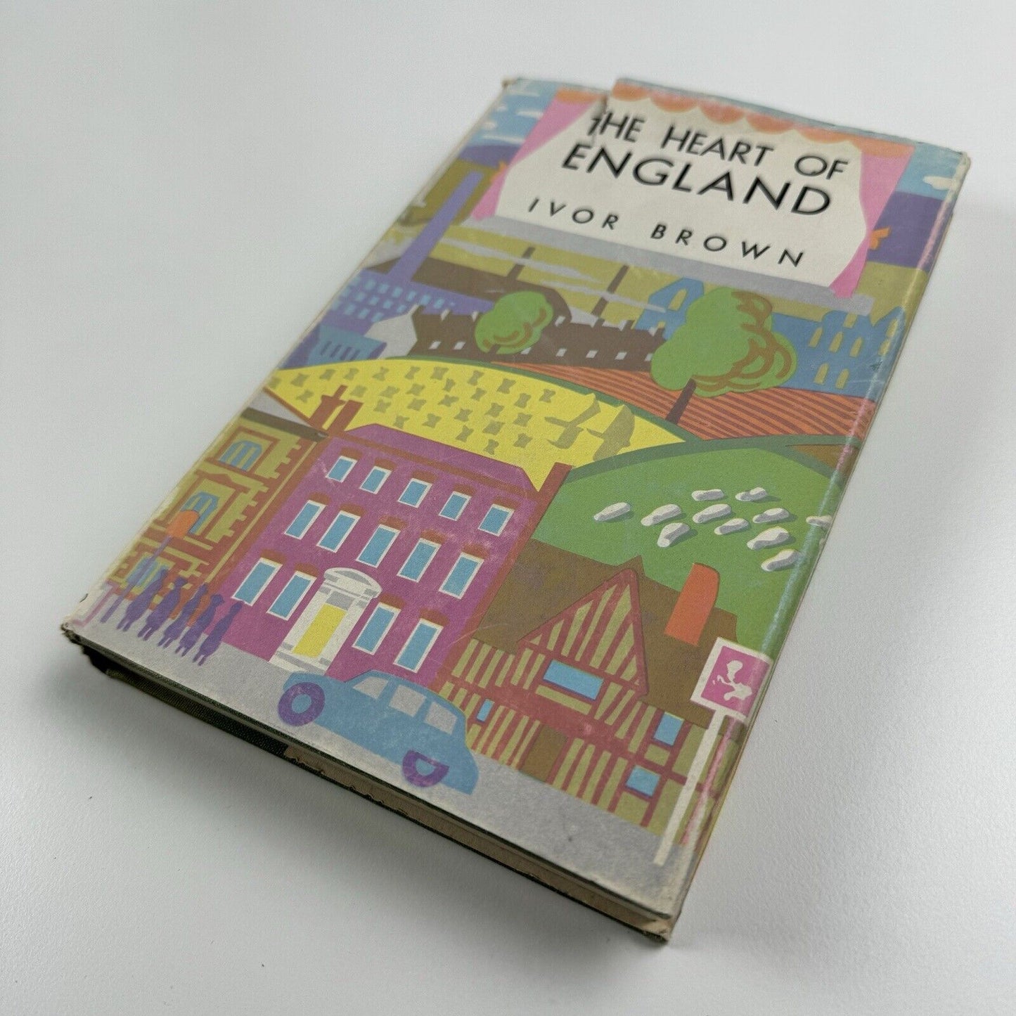 The Heart of England by Ivor Brown | Batsford, third edition 1951 Brian Cook D/J