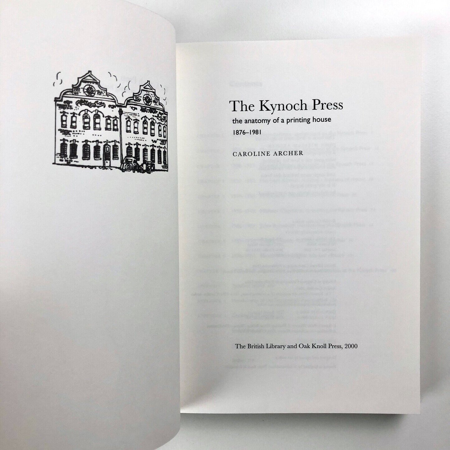 The Kynoch Press: Anatomy of a Printing House 1876–1981 | Caroline Archer, 2000