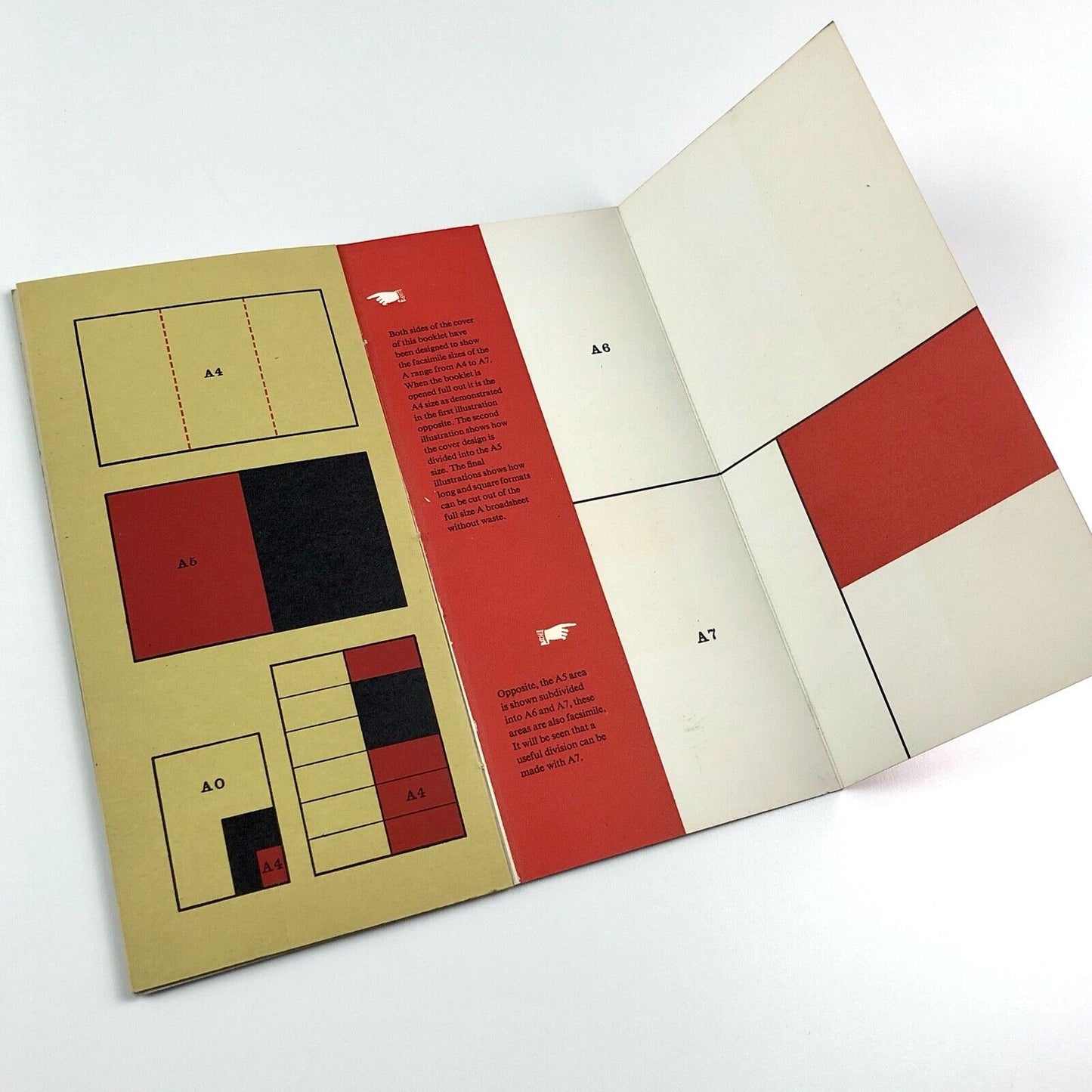 A-Series paper standardisation booklet | H Hacker Design Group | Circa 1970?