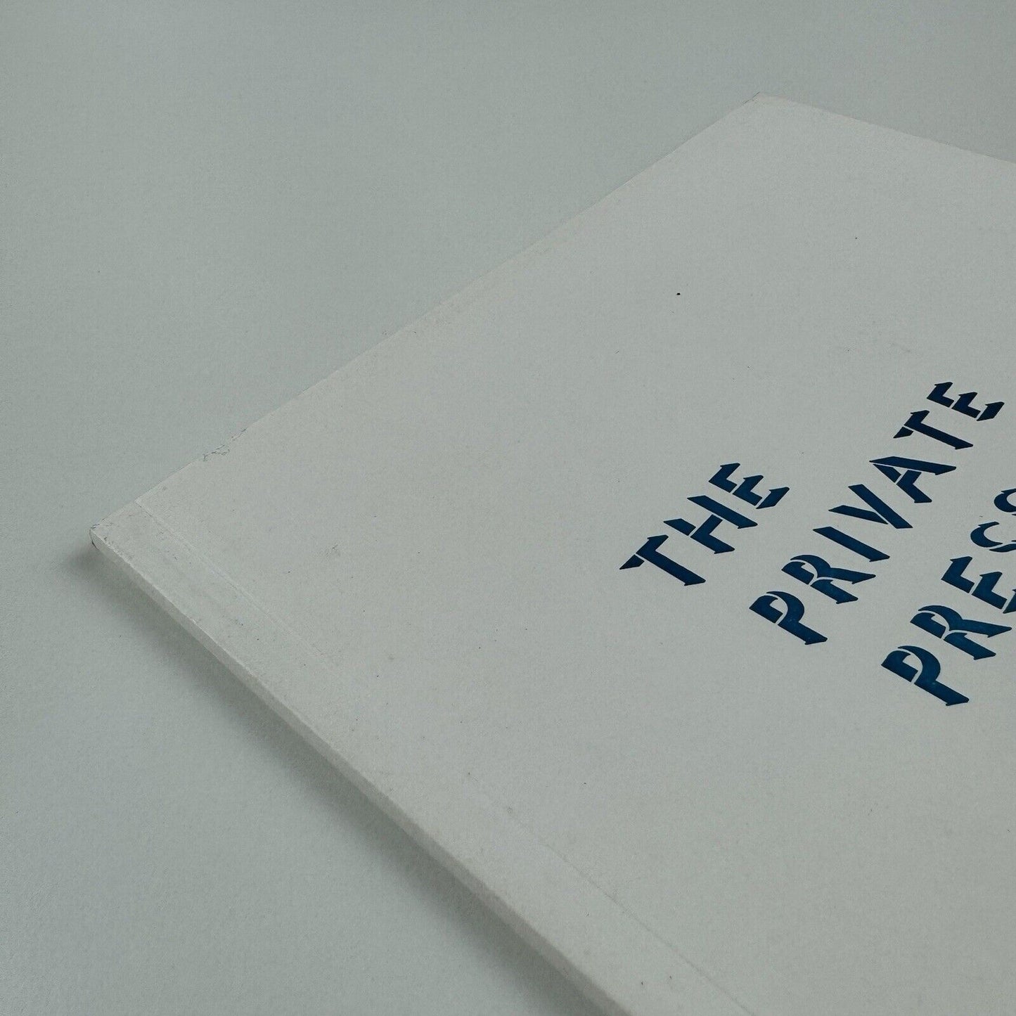 The Private Press Today from modern-day Britain | Gordon Russell Design Museum booklet, 2016