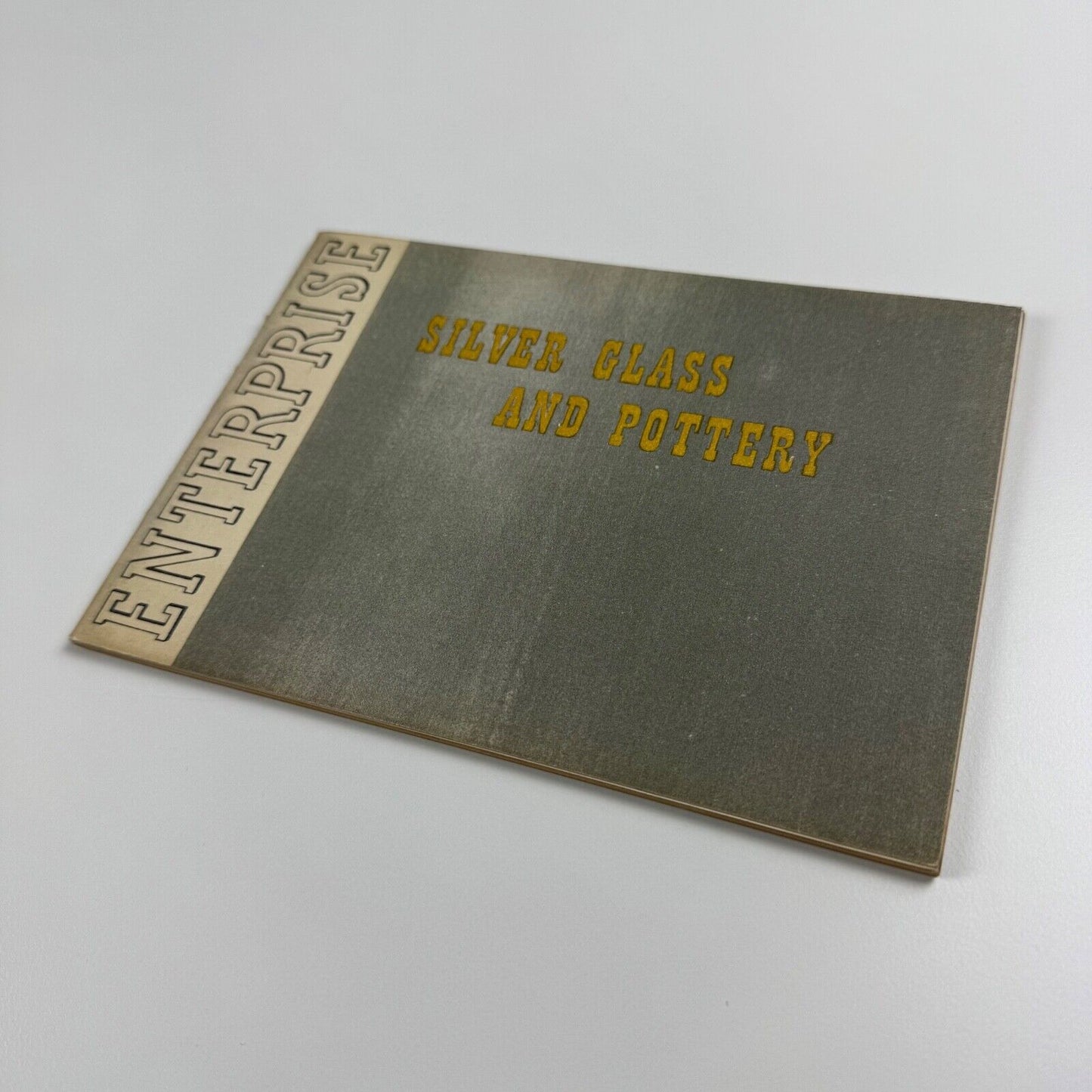 Enterprise Scotland. Silver glass and pottery by W. Cyril Wallis Council of Industrial Design CoID c.1947