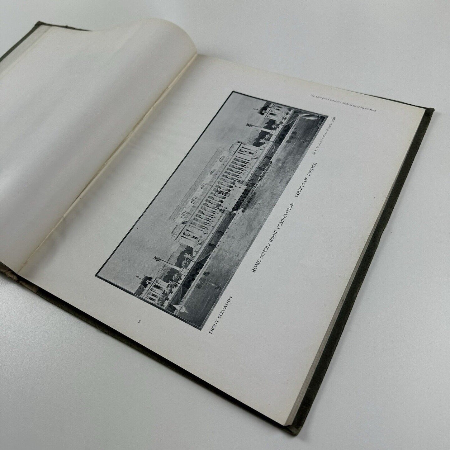 The Liverpool University Architectural Sketchbook | Architectural Review, 1920 | Editors C Reilly and L. Budden