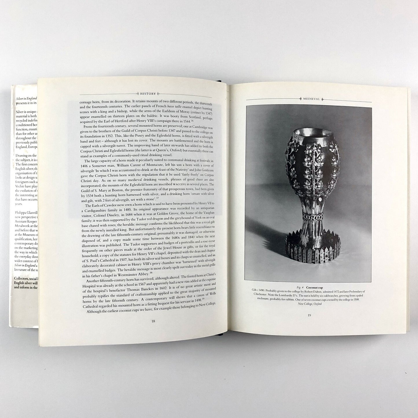 Silver in England by Philippa Glanville | Unwin Hyman, 1987