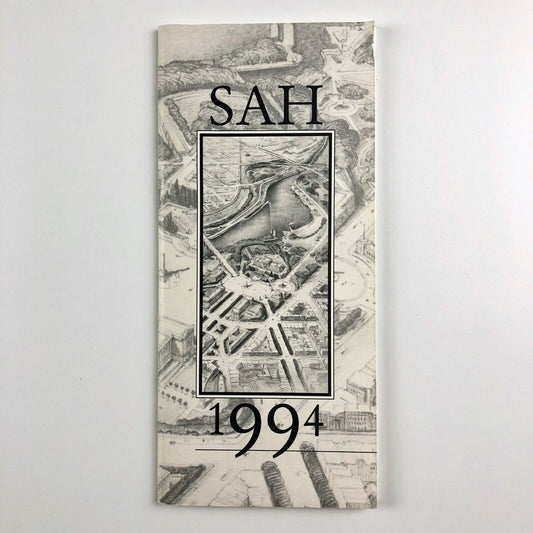 SAH – Society of Architectural Historians | 47th Annual Meeting leaflet, 1994