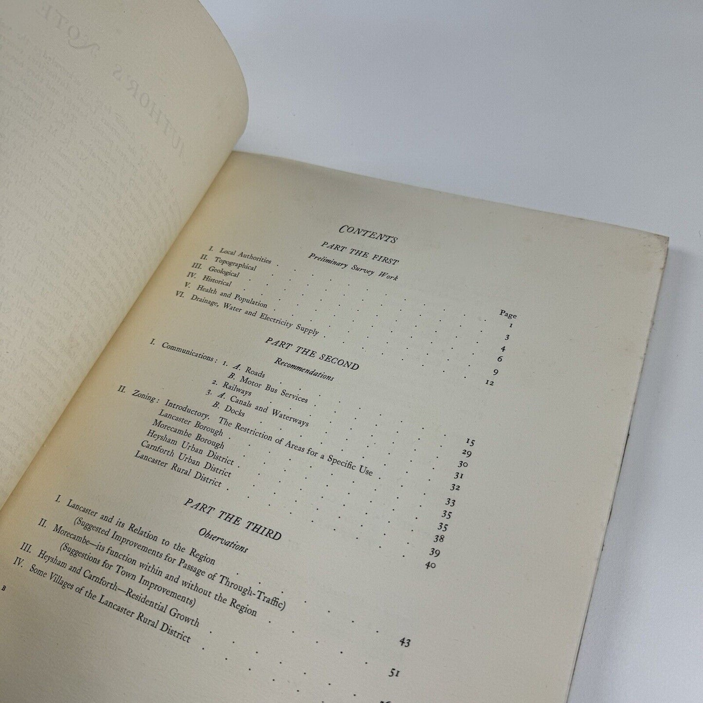 Lancaster and Morecambe Regional Planning Scheme by J.H. Forshaw | University Press of Liverpool, 1927