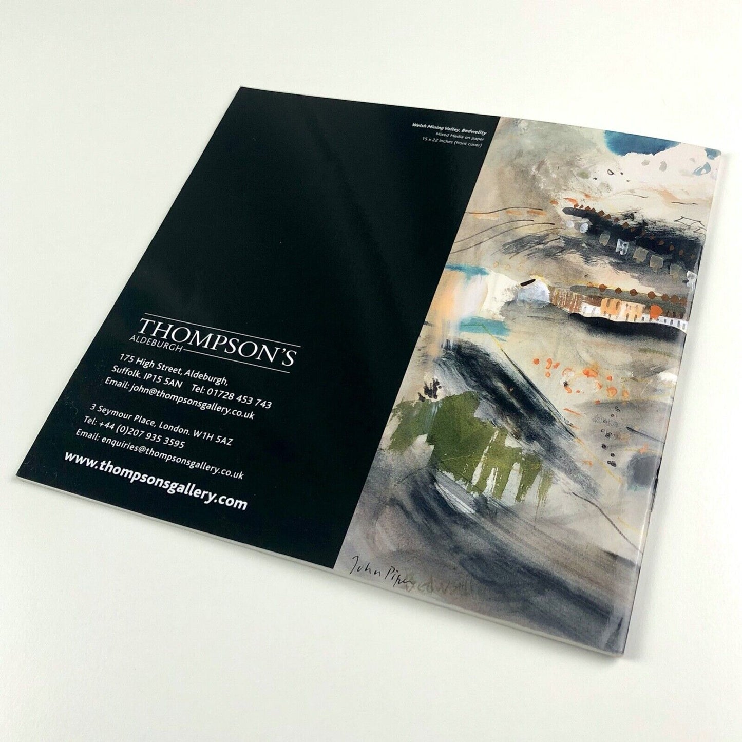 John Piper Paintings & Prints | Thompson's Aldeburgh exhibition catalogue, 2017