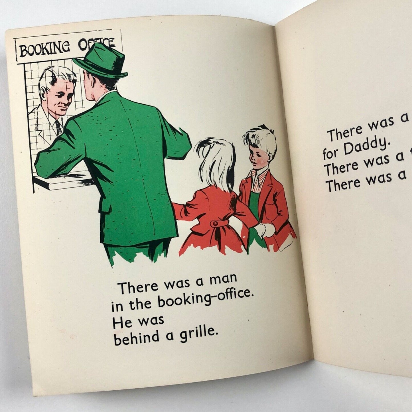 The Train – Pilot Reader Book 2 | Vintage children's book | Pat Devenport 1946