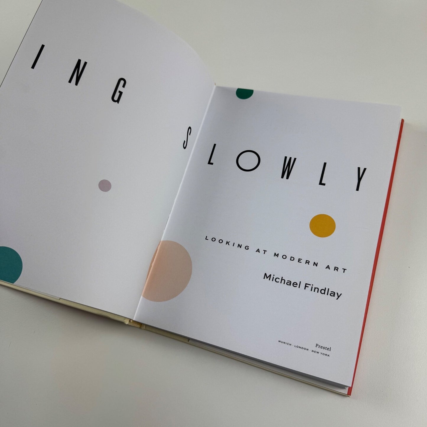 Seeing Slowly. Looking at Modern Art by Michael Findlay | Prestel, 2017