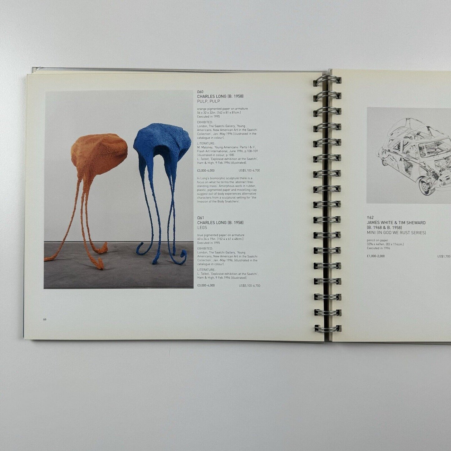 Christie's Contemporary London 8 and 9 October 1998 | Limited edition sale catalogue
