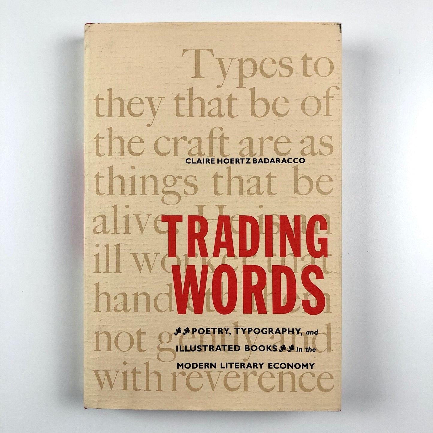 Trading Words by Claire Hoertz Badaracco | Johns Hopkins University Press, 1995