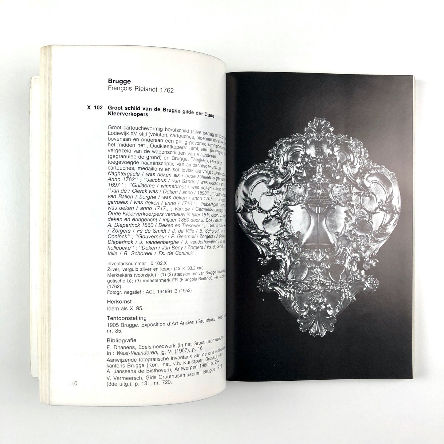 Zilver & Wandtapijten Catalogus – Gruuthusemuseum Brugge | Exhibition catalogue, 1980