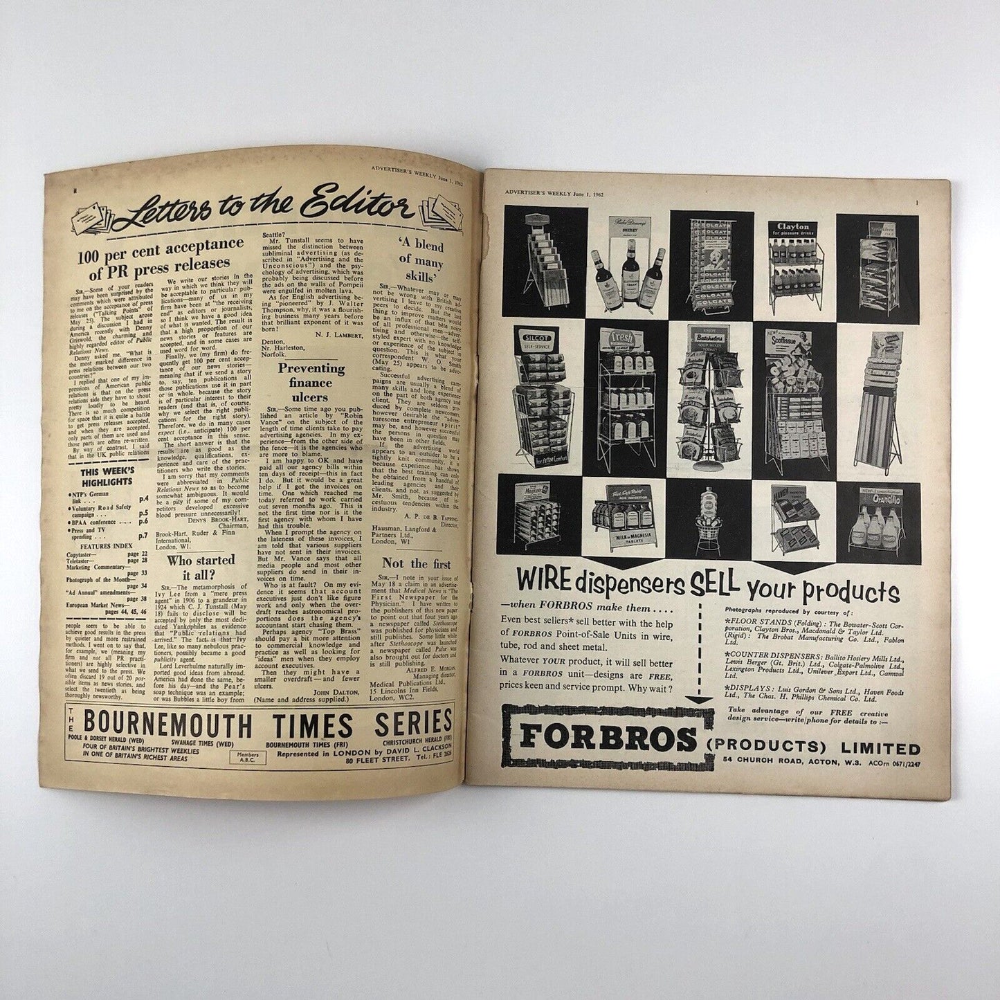 Advertiser’s Weekly | The Journal of Advertising & Marketing | 1 June 1962