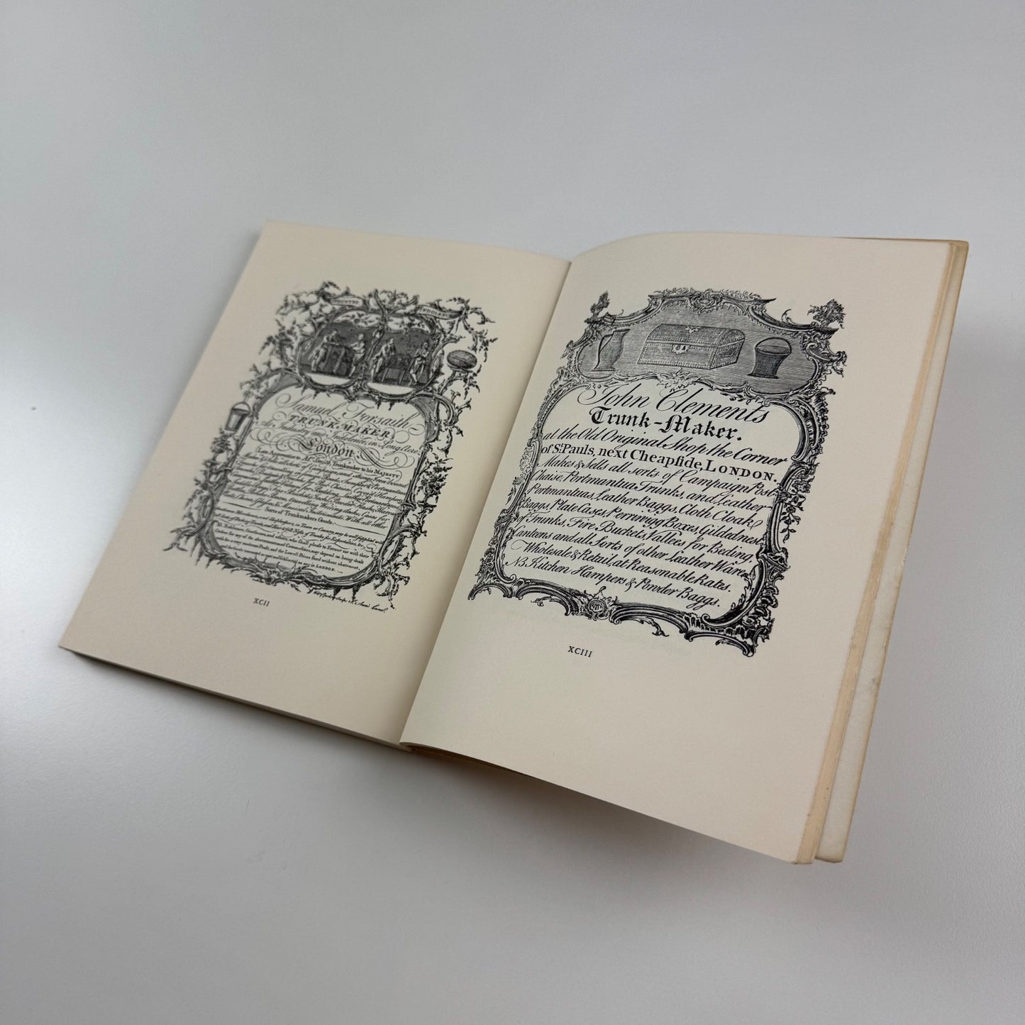 London tradesmen's cards of the XVIII century | Dover, 1968