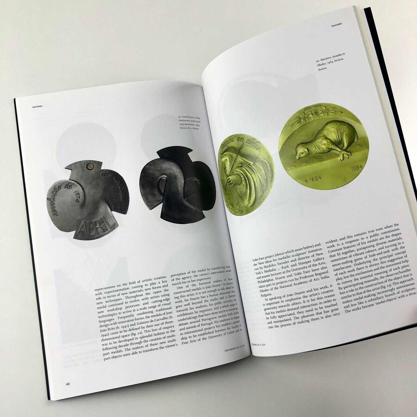 The Medal – British Art Medal Society BAMS journal | Issue no. 65, Autumn 2014