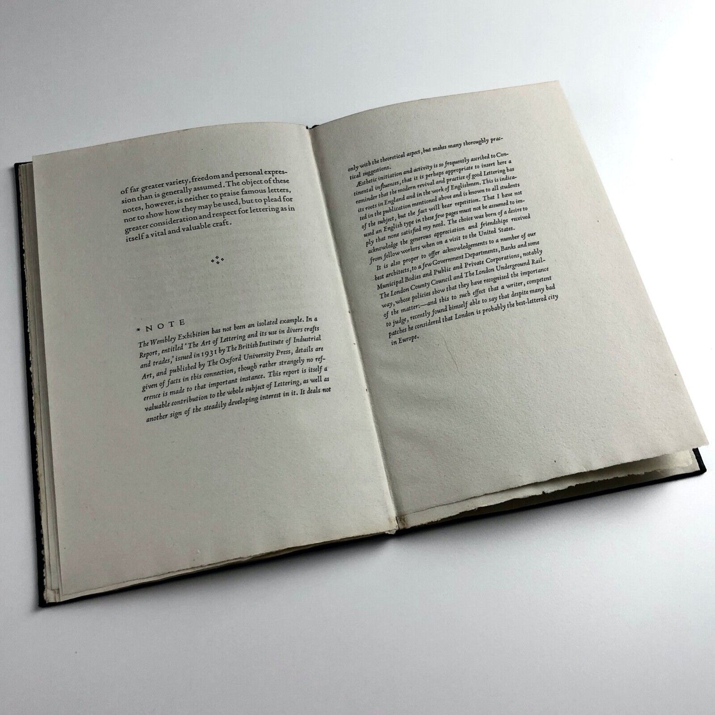 Lettering: A Plea, by Percy Smith | The Dorian Workshop & Studio, 1932