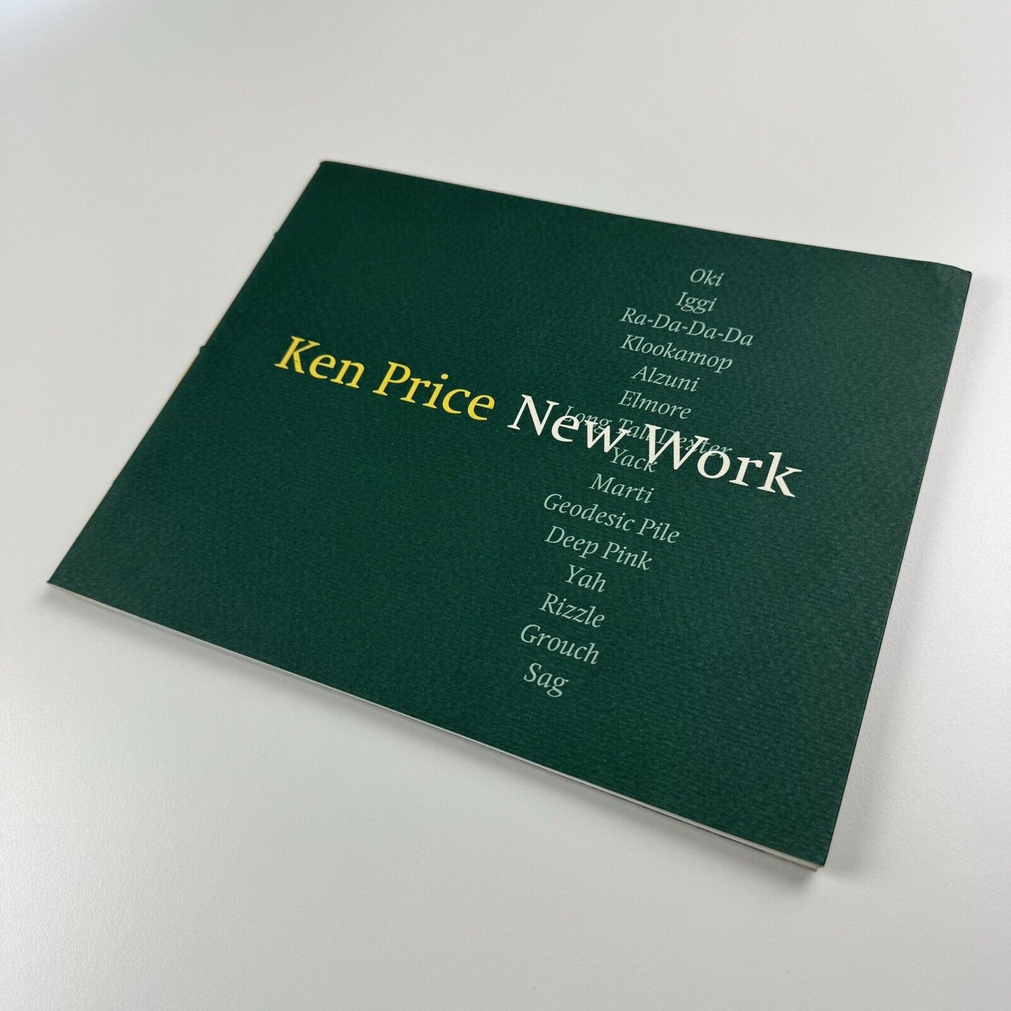 Ken Price – New Work | Xavier Hufkens Brussels exhibition catalogue, 2007