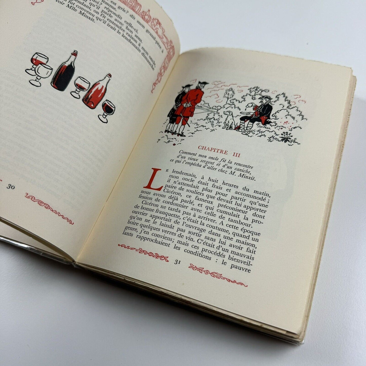 Mon Oncle Benjamin by Claude Tillier | Illustrations by Joseph Hemard | Editions Athena, Paris 1950