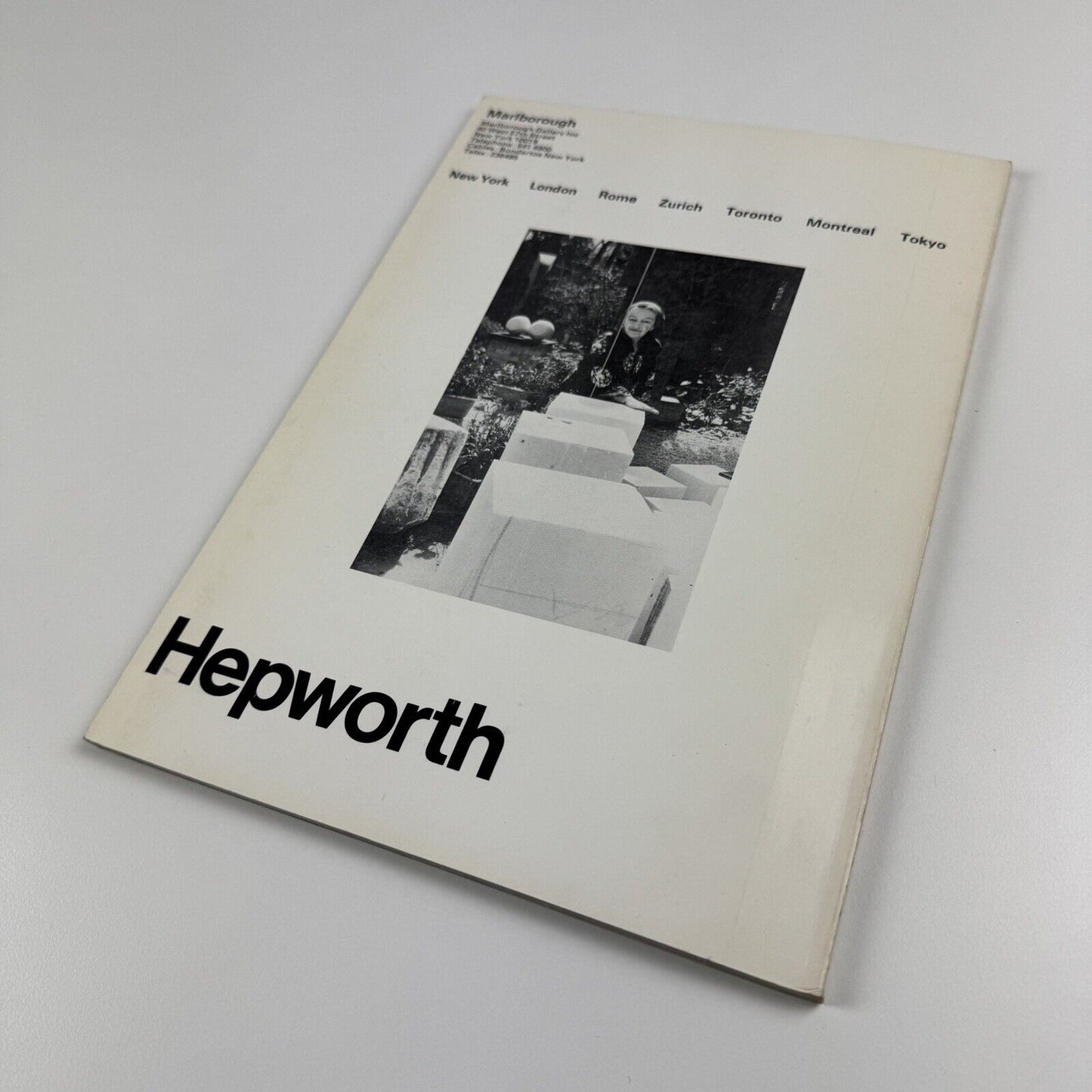 Barbara Hepworth. Conversations | Marlborough New York, 1974 | catalogue design by Gordon House