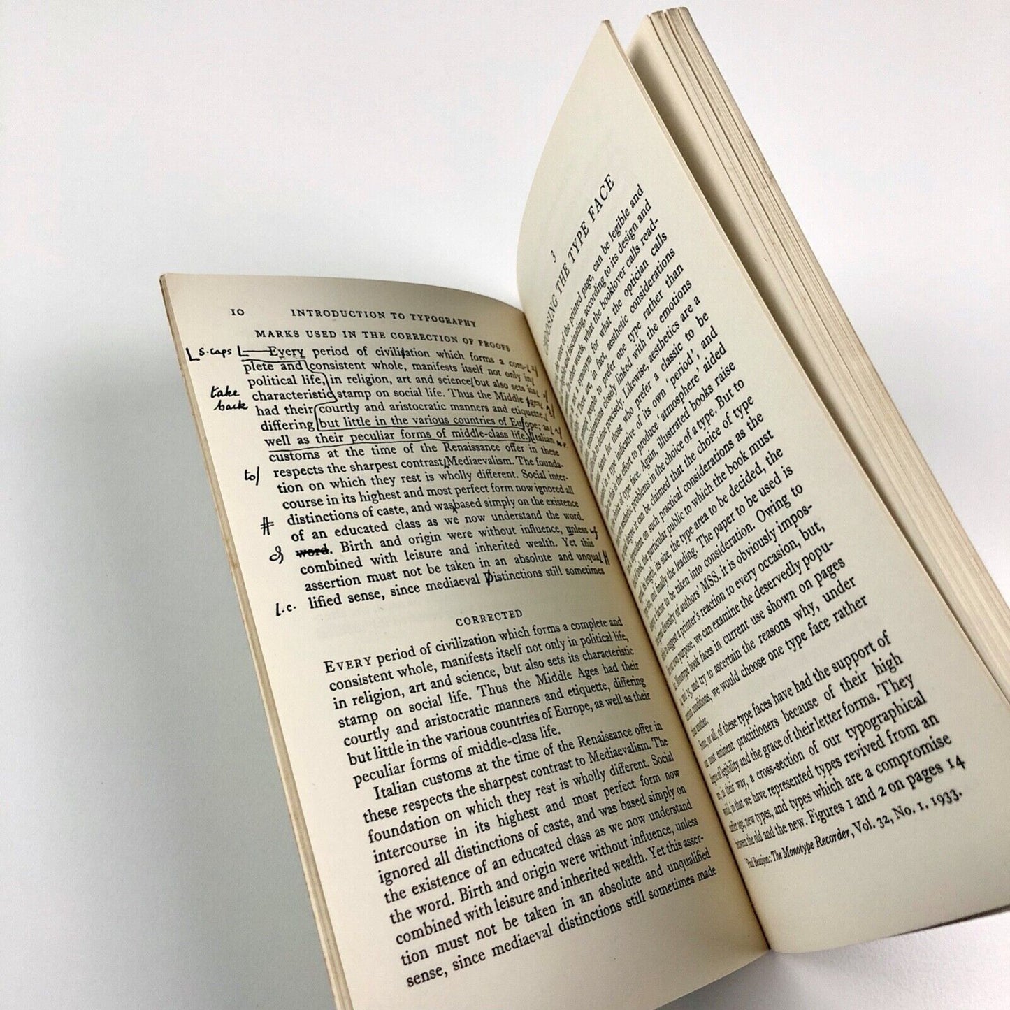 Introduction to Typography by Oliver Simon | Pelican – revised 1954 edition