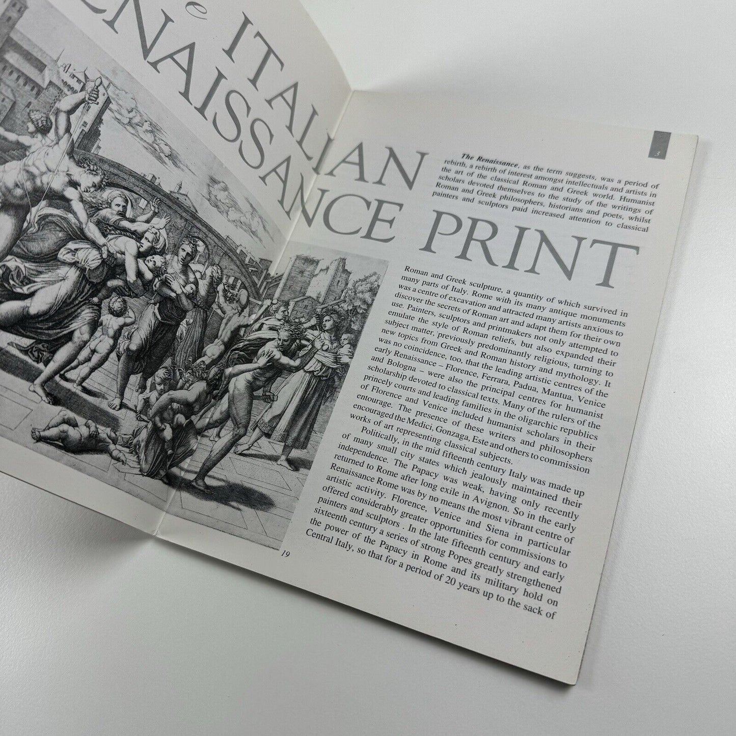 The Italian Renaissance Print | Hunterian Art Gallery exhibition booklet, 1994