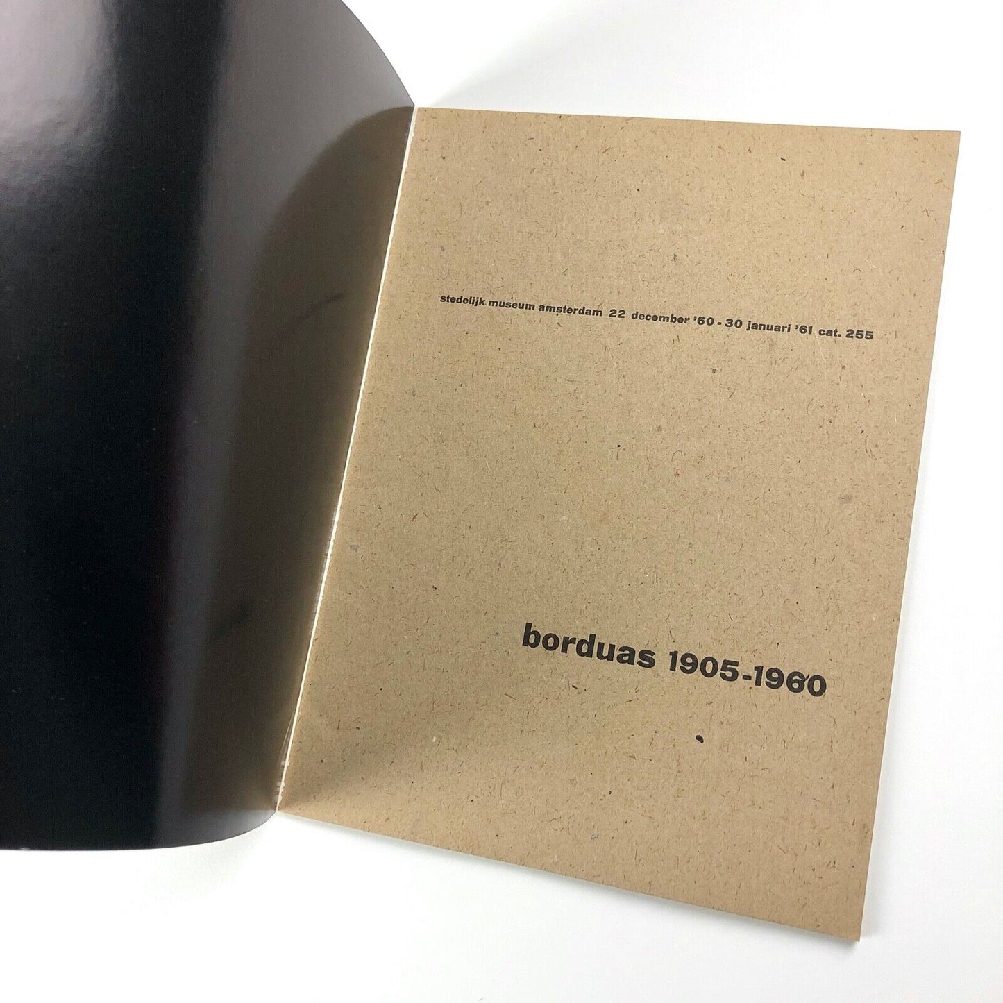 Paul-Émile Borduas | Stedelijk Museum exhibition catalogue | Cat. no. 255, 1961