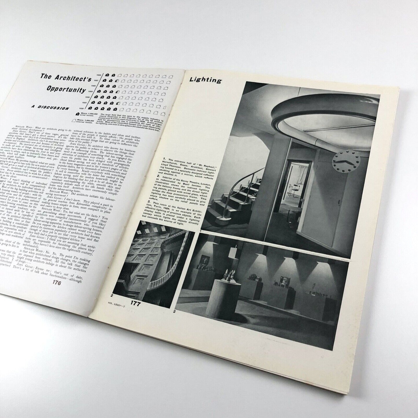 The Architectural Review | 'Electricity' issue | November 1933, LXXIV No. 444