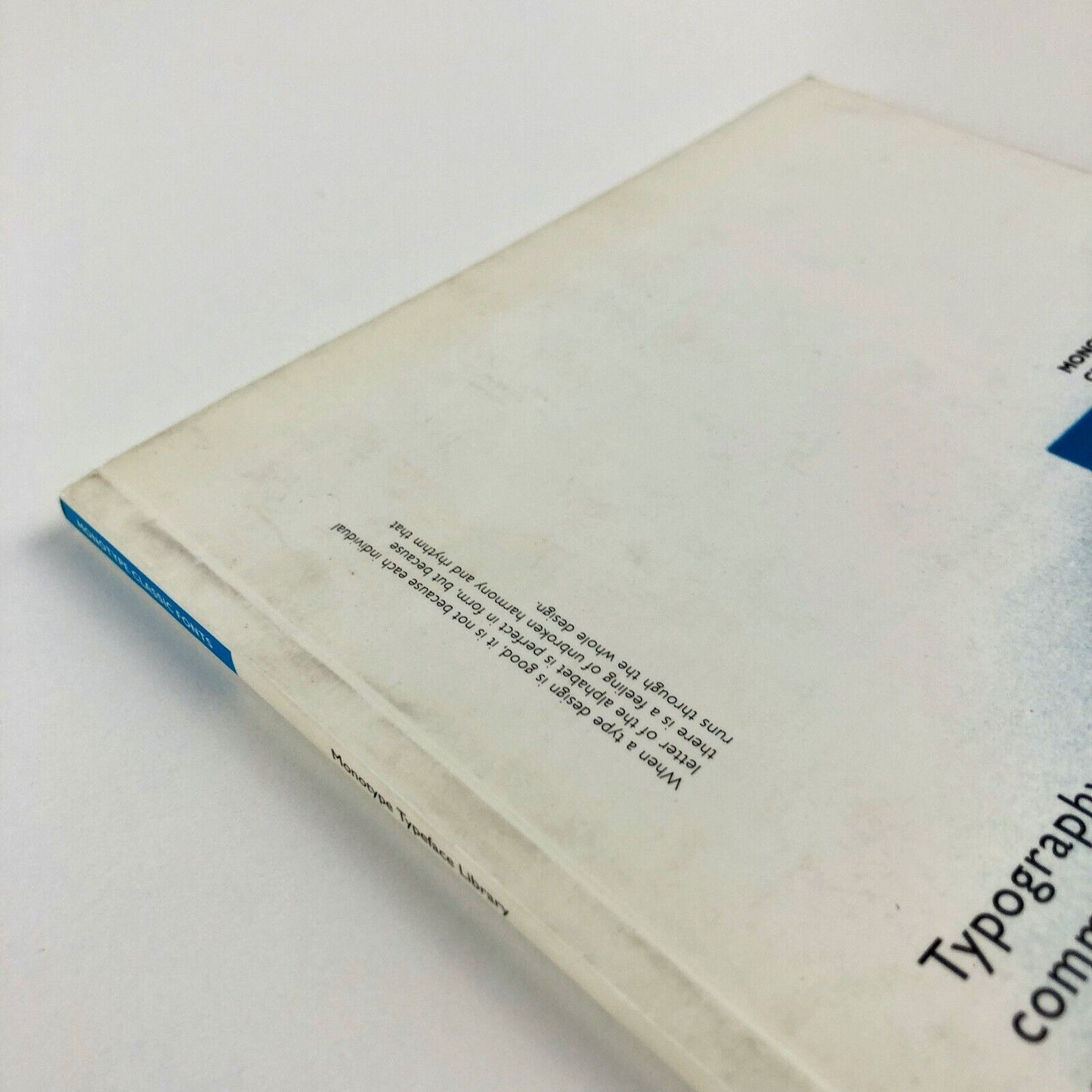 Monotype Typeface Library 91.12. | Monotype classic fonts, 1991