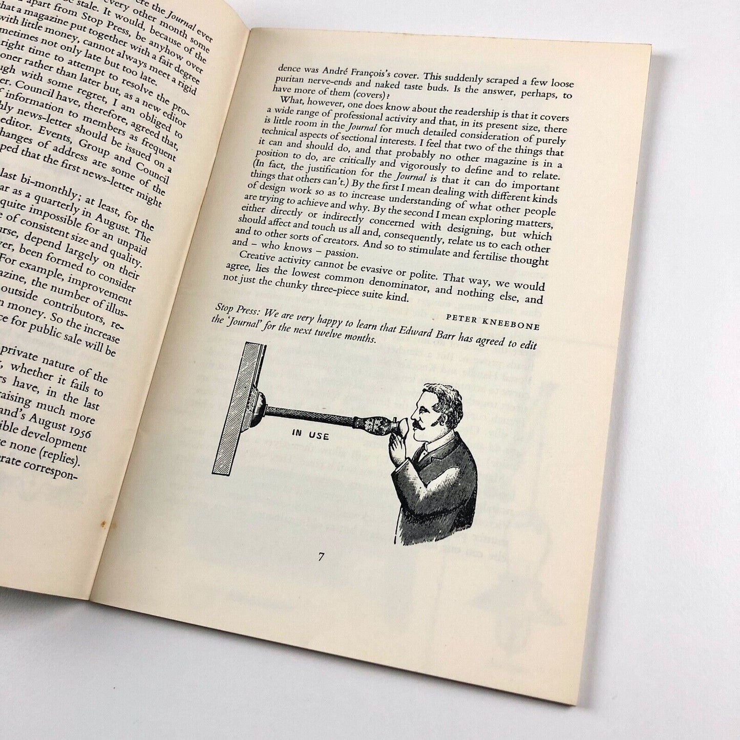 Society of Industrial Artists (SIA) Journal 55 April/June 1957 | Hans Schmoller
