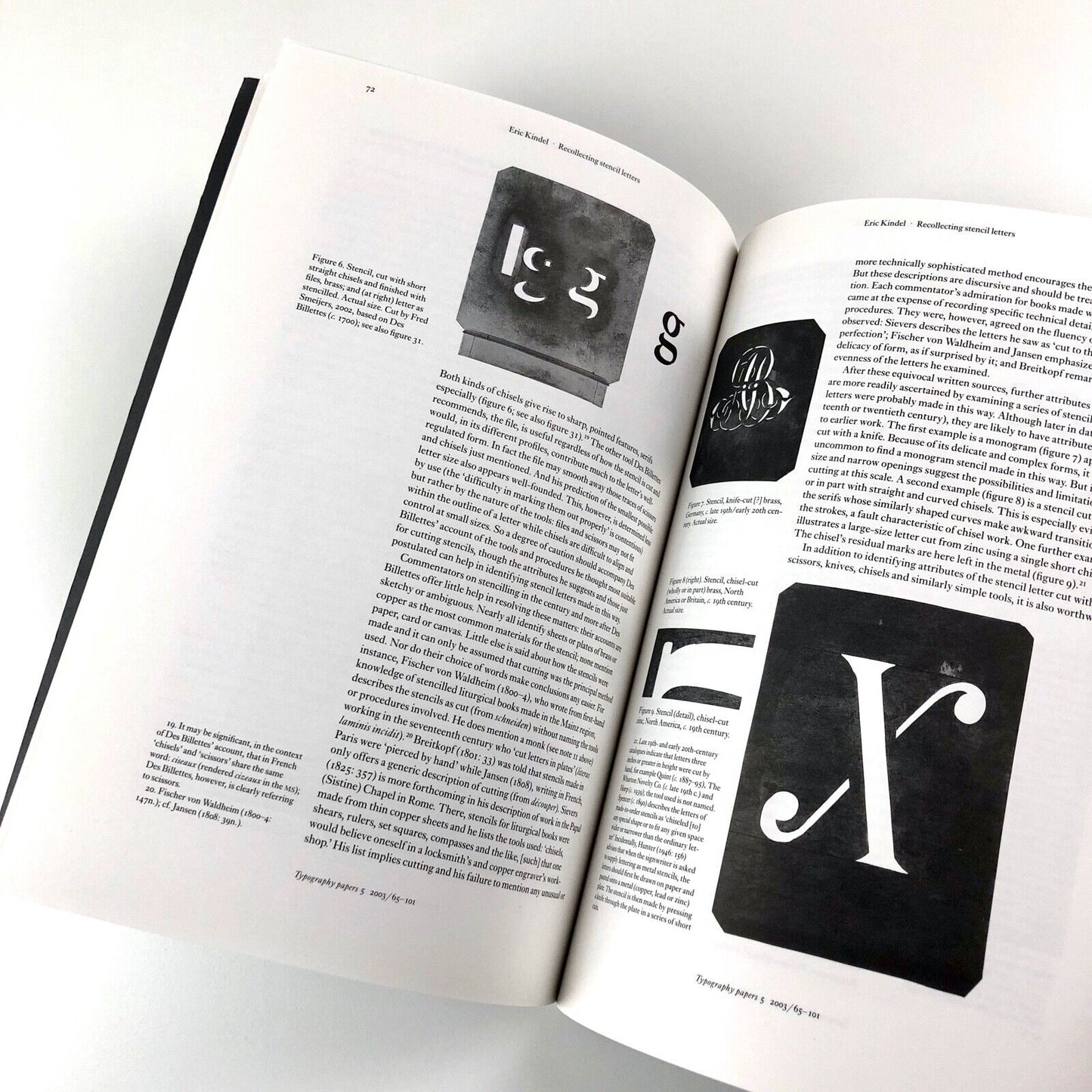 Typography Papers 5 | University of Reading, 2003 | Editor Paul Stiff