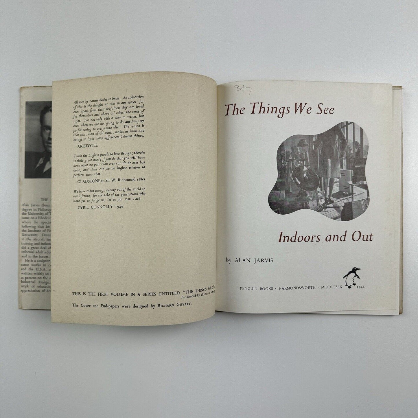 The Things We See – Indoors and Out by Alan Jarvis | Penguin, 1946