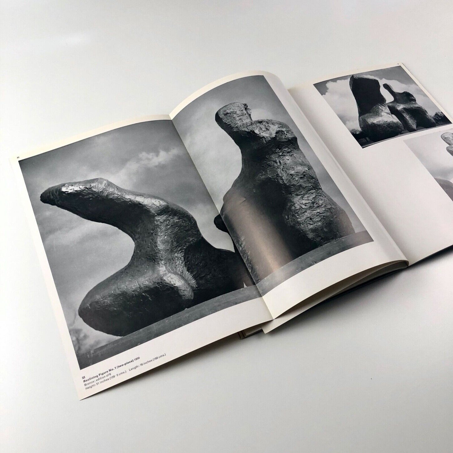 Henry Moore exhibition catalogue | Knoedler Marlborough Fine Art, March-April 1962 | Design by Gordon House