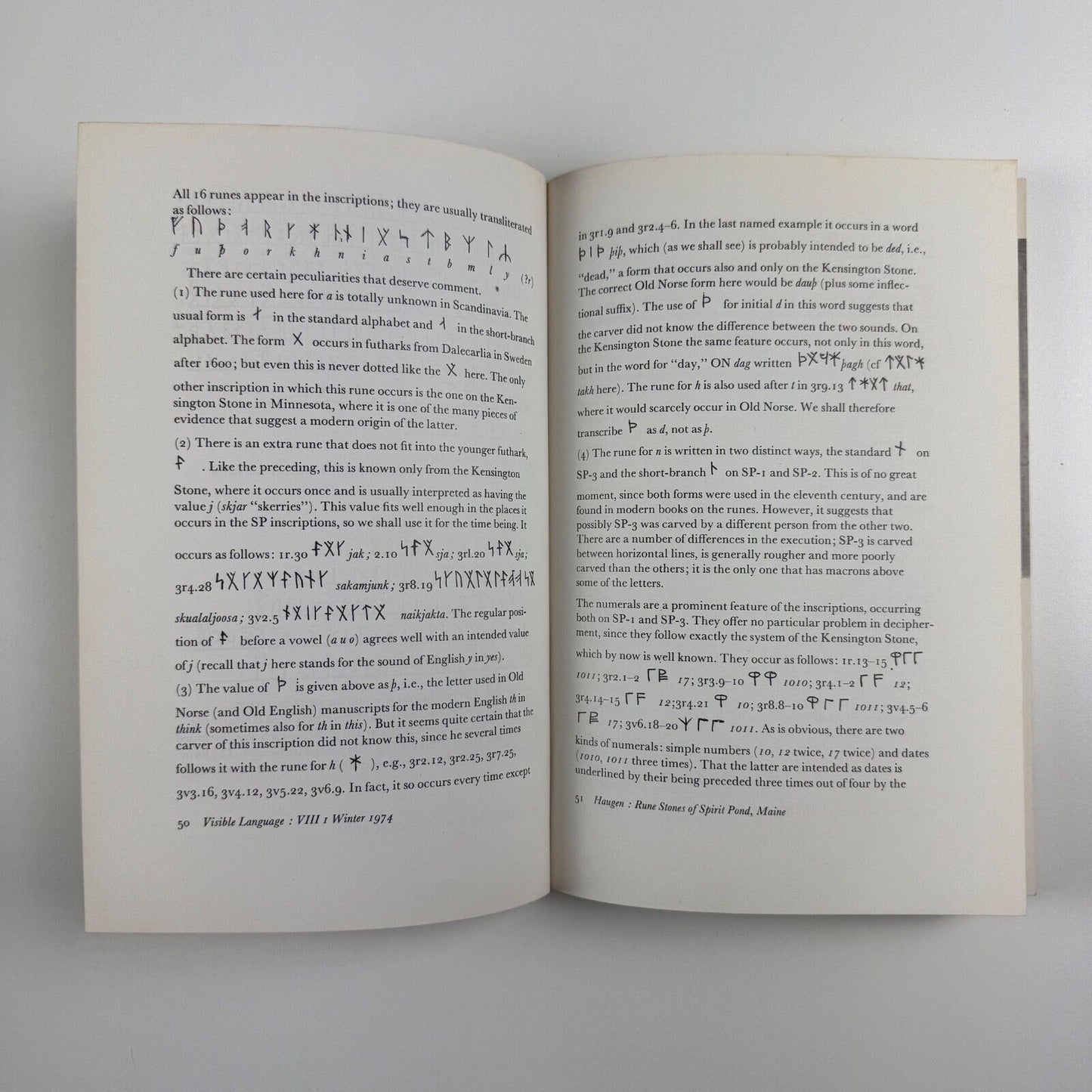 Visible Language – The Journal for Research on the Visual Media of Language Expression | Volume VIII, Number 1, Winter 1974